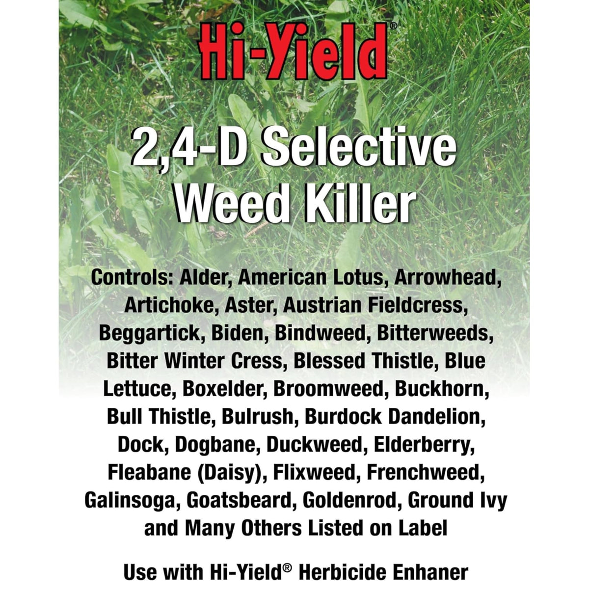 Hi-Yield 2,4-D Selective Weed Killer Herbicide Concentrate