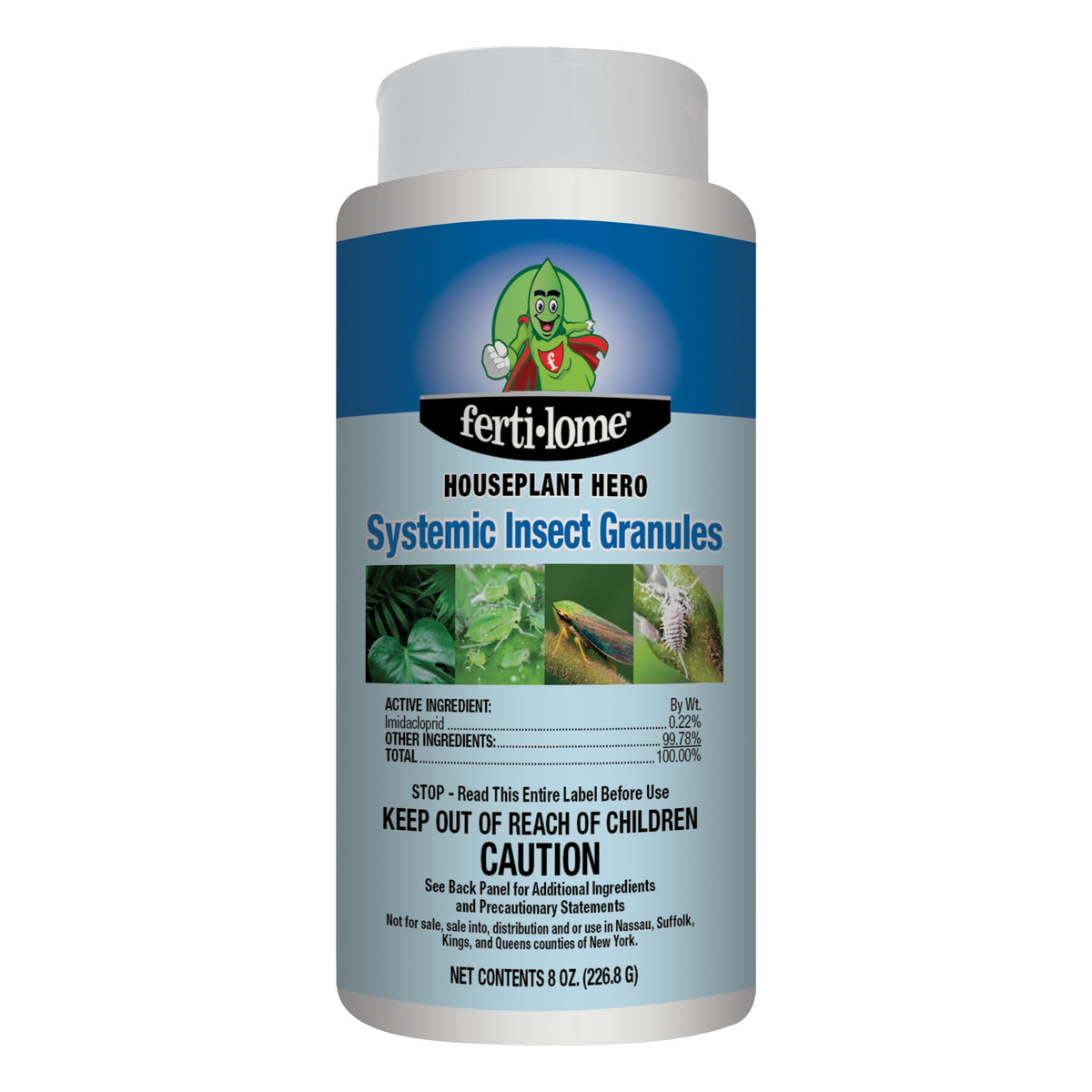 Fertilome Houseplant Hero Systemic Insecticide Granules, 8oz