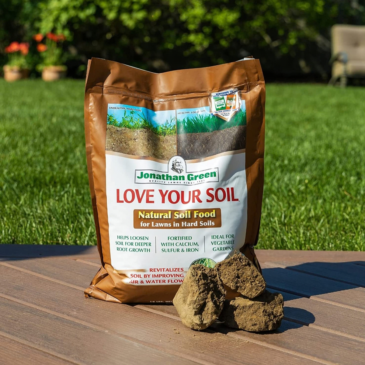 Jonathan Green Love Your Soil, Natural Soil Food for Lawns in Hard Soils