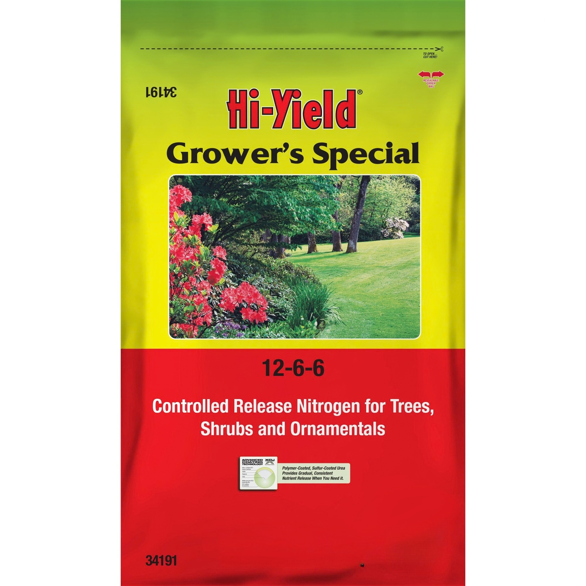 Hi-Yield Grower's Special 12-6-6 Controlled-Release Nitrogen Fertilizer