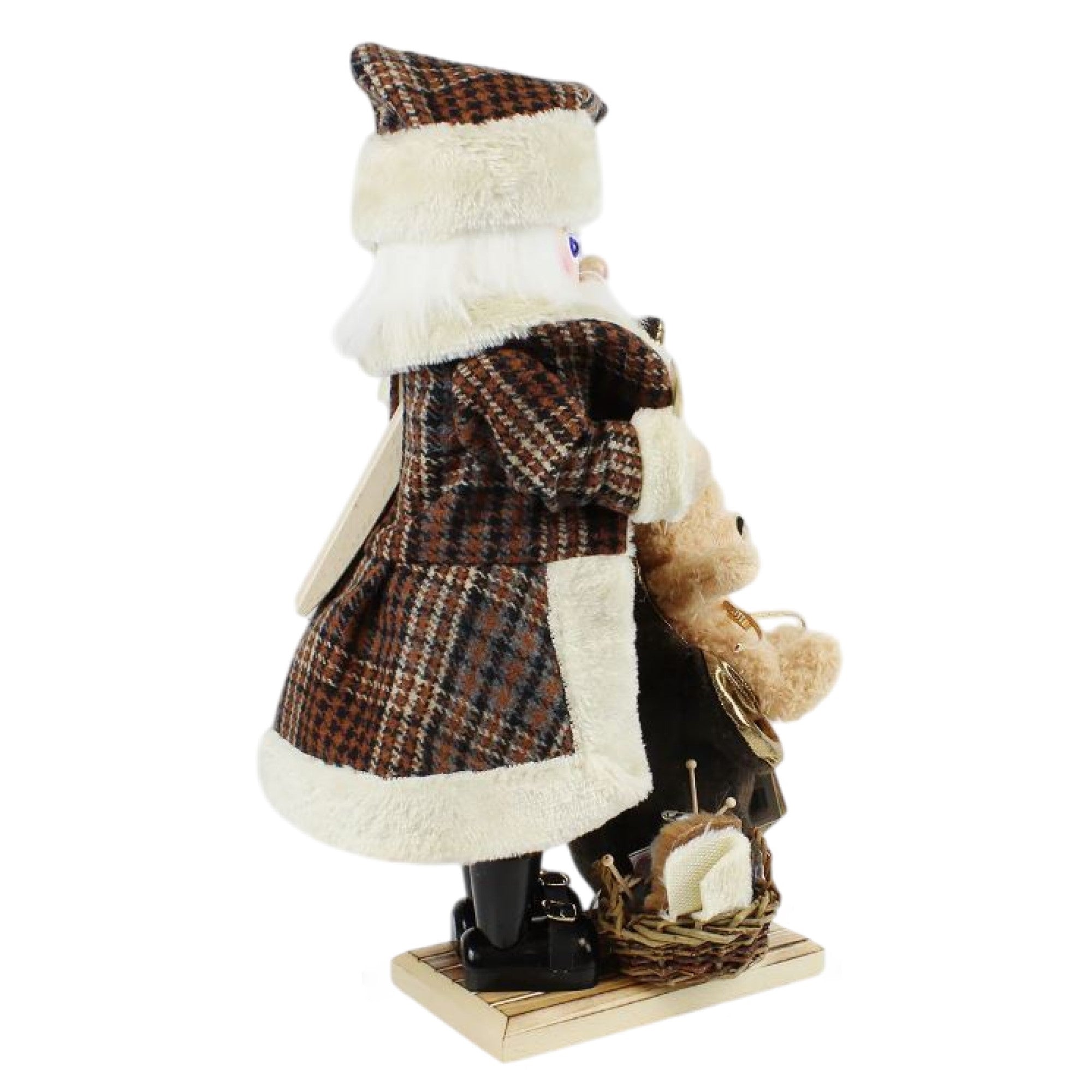 Steinbach Wooden Big Nutcracker, Santa Comes Around - Part 3, 18in