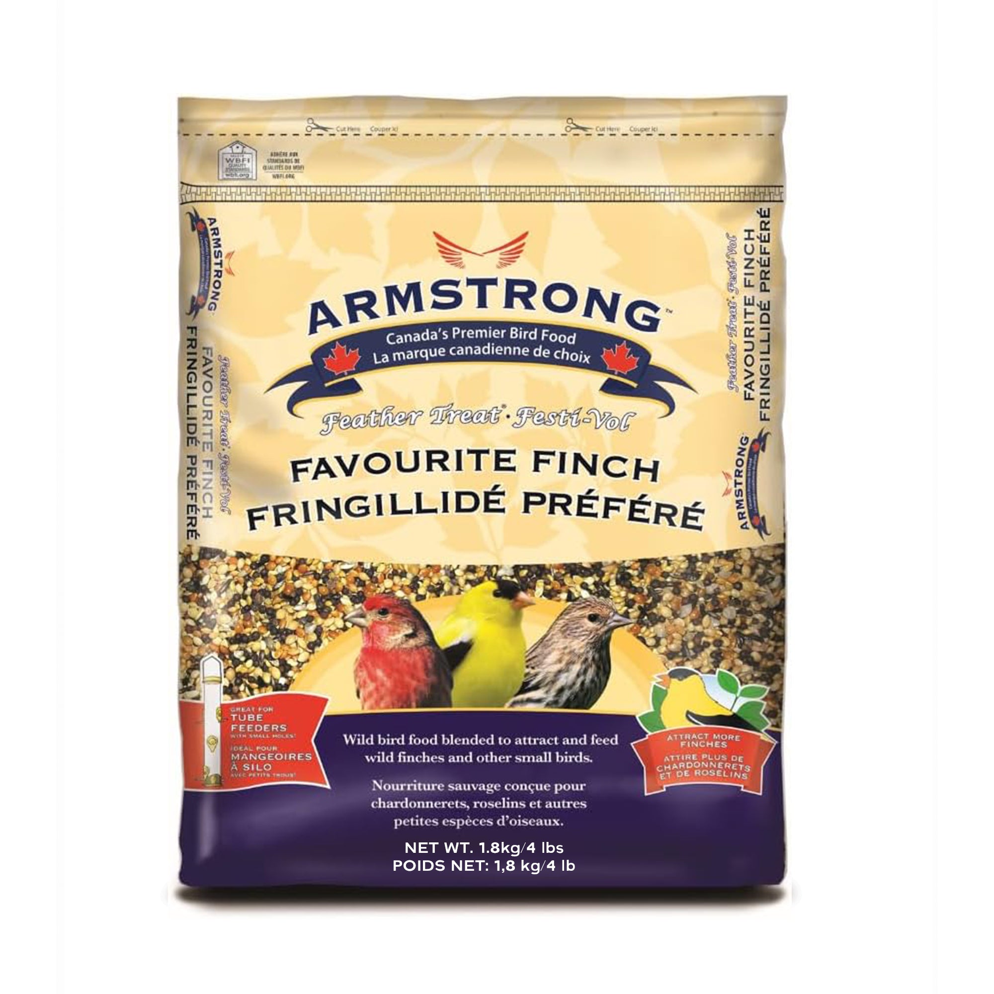 Armstrong Wild Bird Food Favourite Finch Bird Seed Blend For Finches