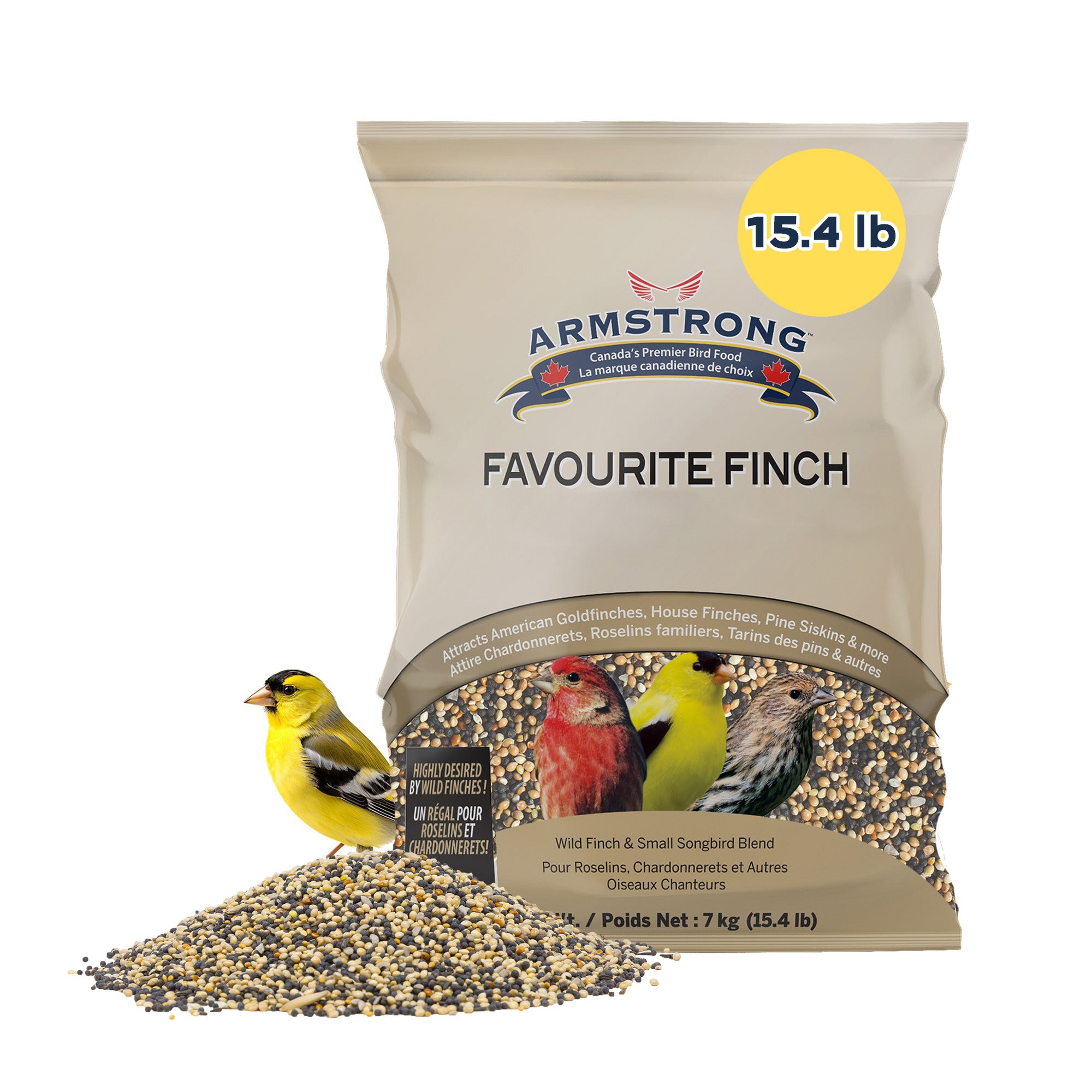 Armstrong Wild Bird Food Favourite Finch Bird Seed Blend For Finches