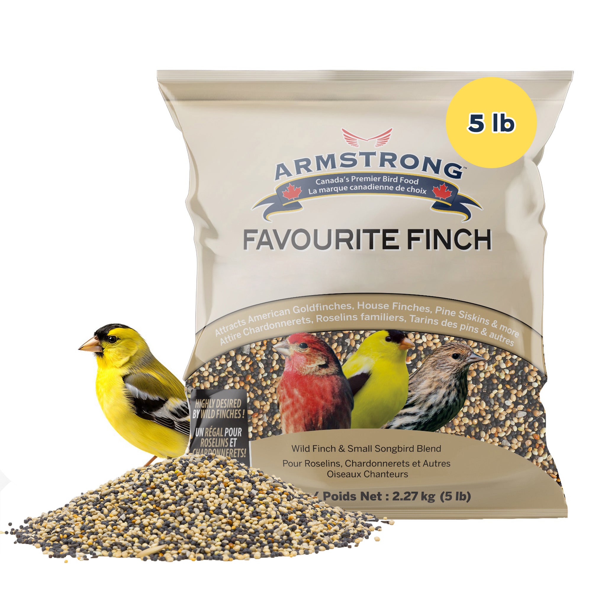 Armstrong Wild Bird Food Favourite Finch Bird Seed Blend For Finches