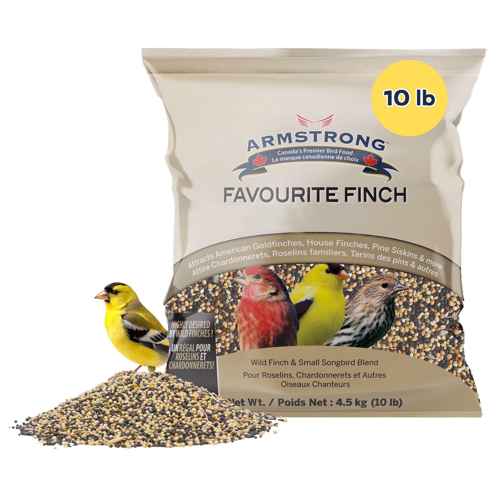 Armstrong Wild Bird Food Favourite Finch Bird Seed Blend For Finches