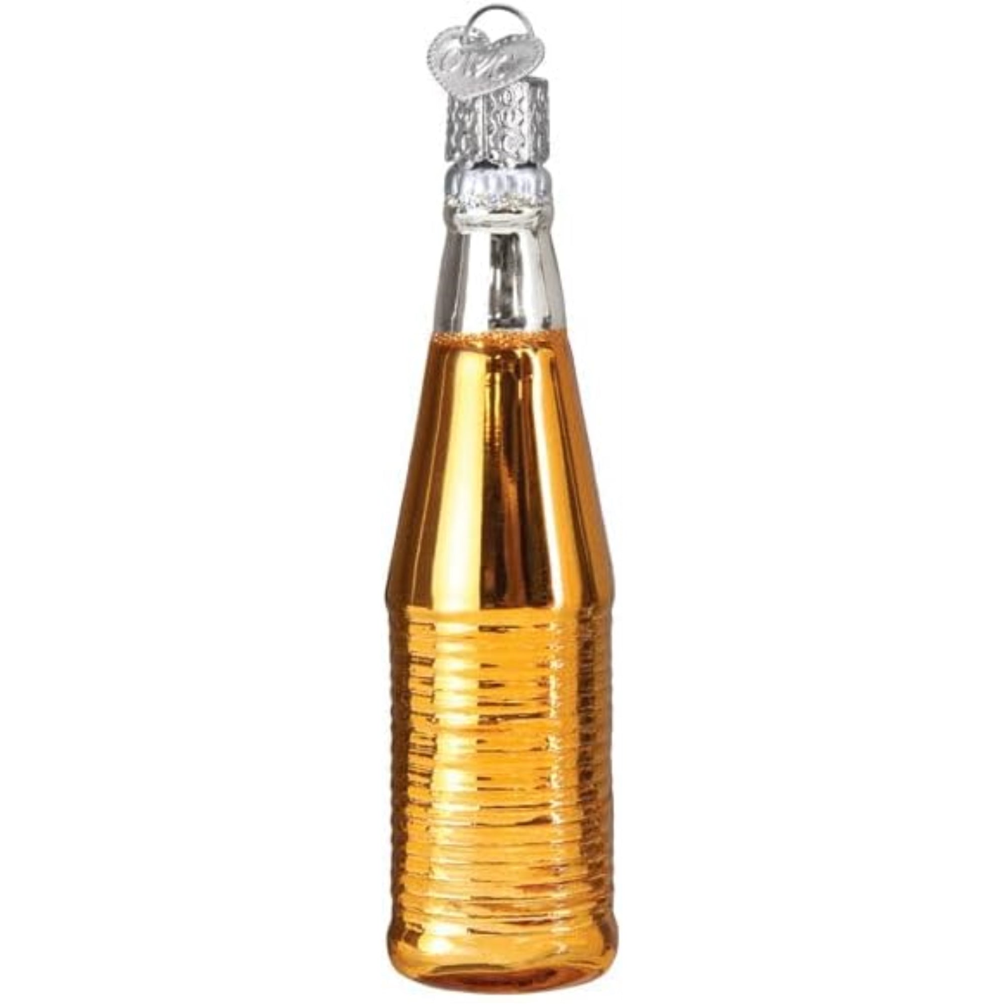 Old World Christmas Blown Glass Ornament for Christmas Tree, Fanta Bottle (with OWC Gift Box)
