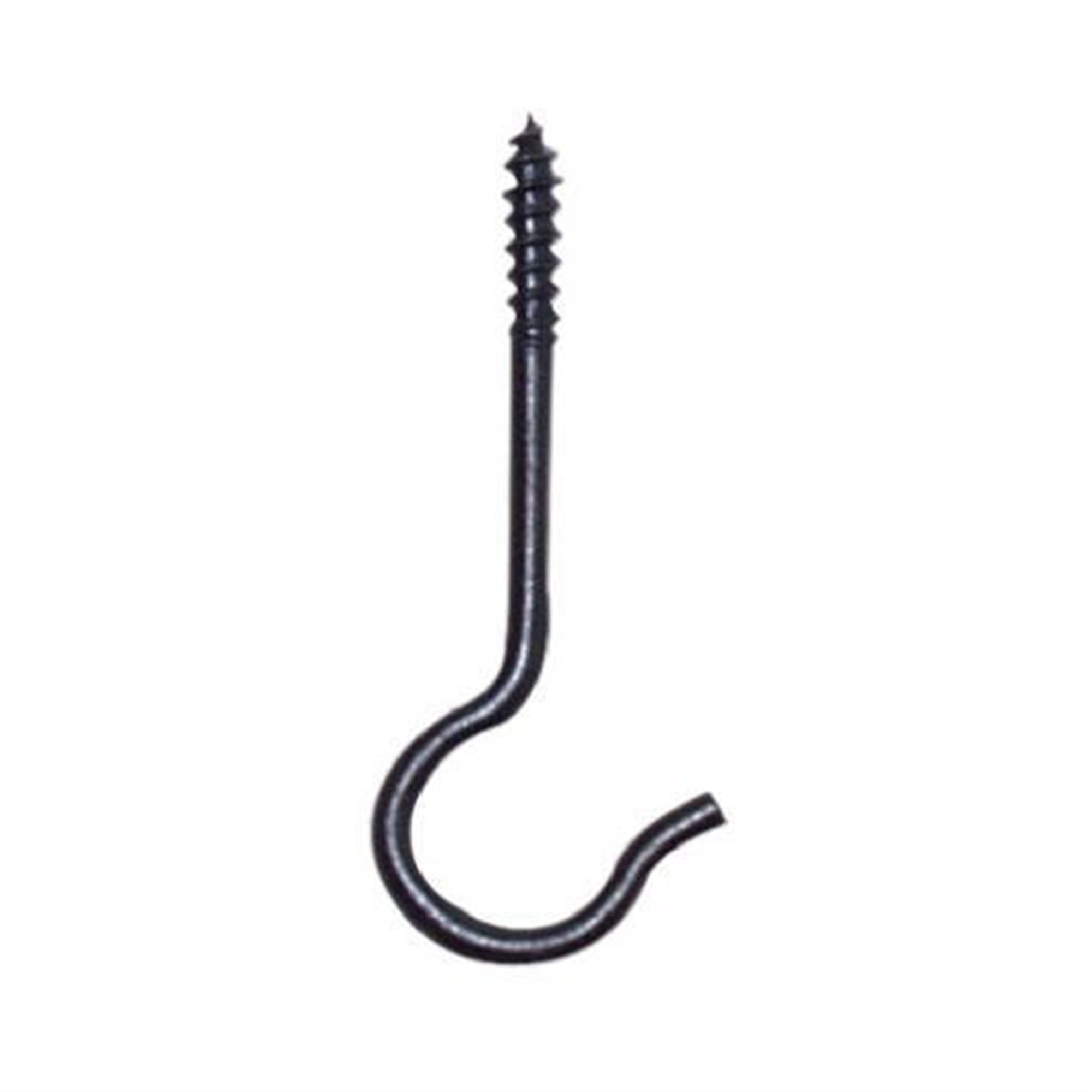 Panacea #86201 5 Pack Black Ceiling Hook