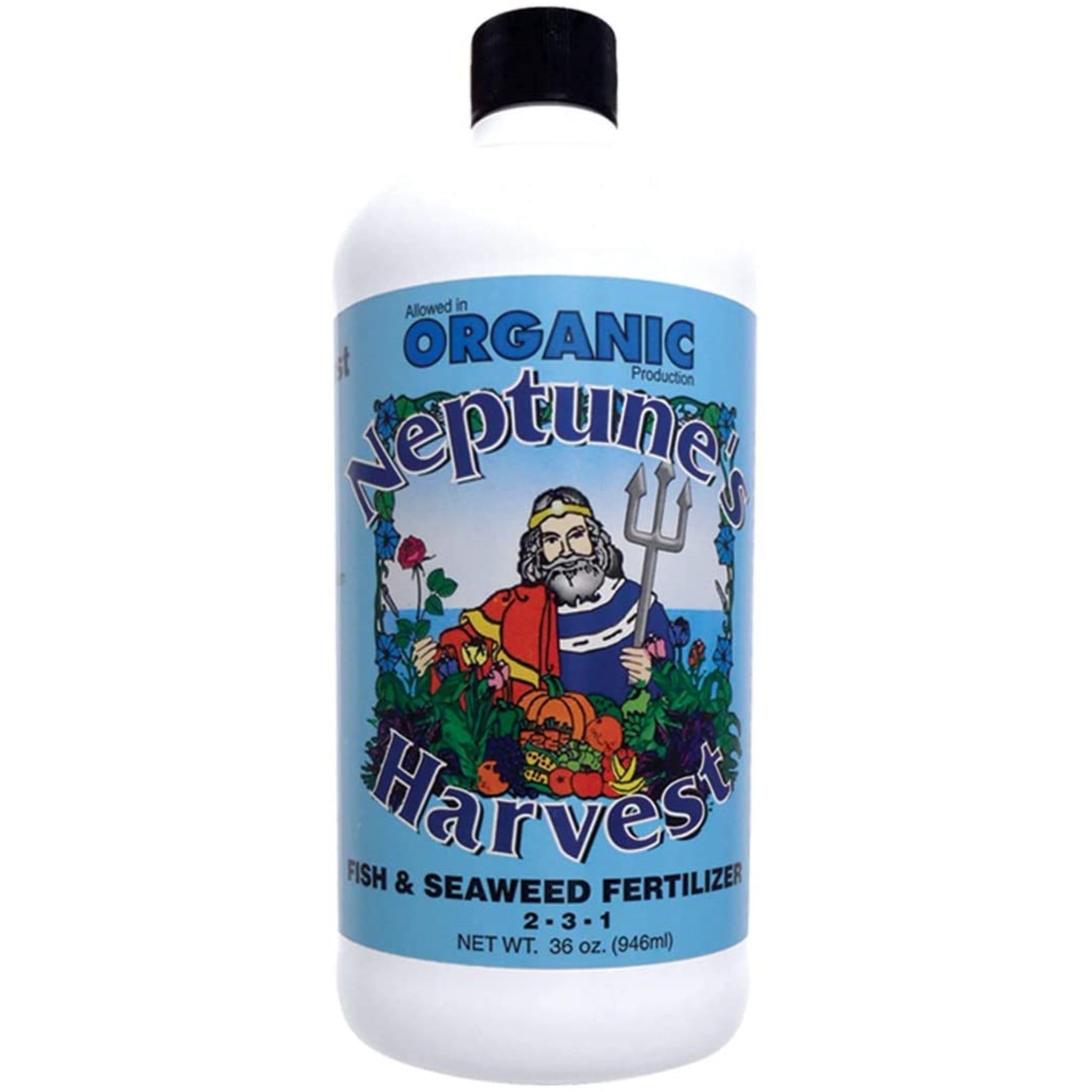 Neptune's Harvest Organic 2-3-1 Fish and Seaweed Fertilizer