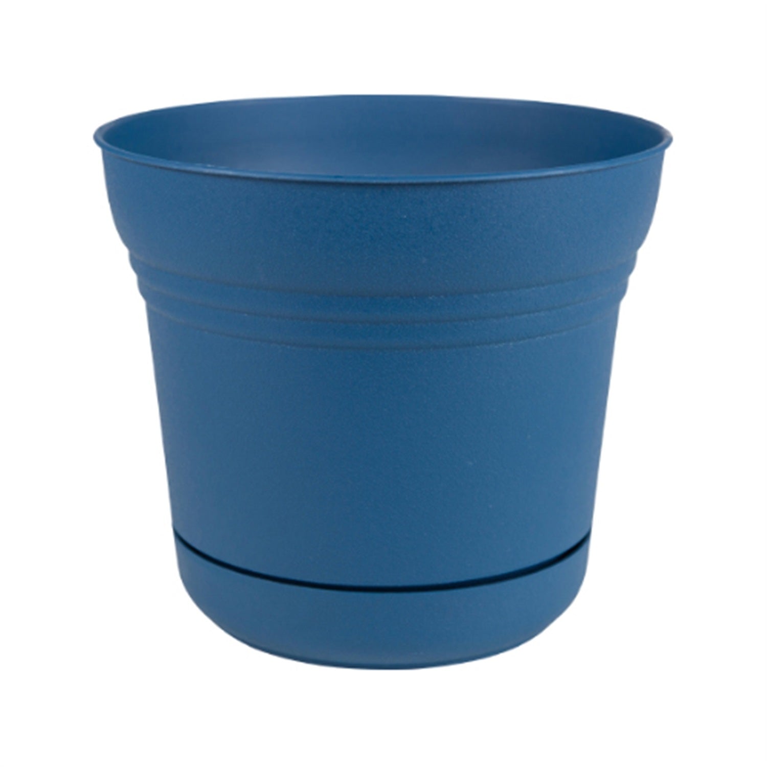 Bloem Saturn Plastic In/Outdoor Flower Pot Planter with Saucers
