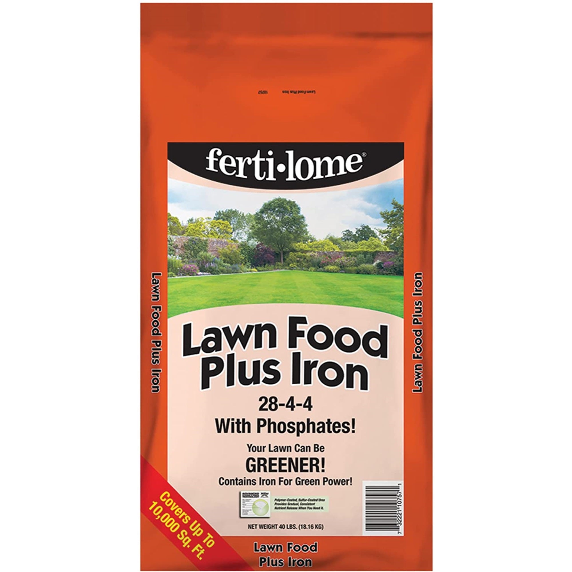 VPG Fertilome Lawn Food Plus Iron w/ Phosphates, 28-4-4