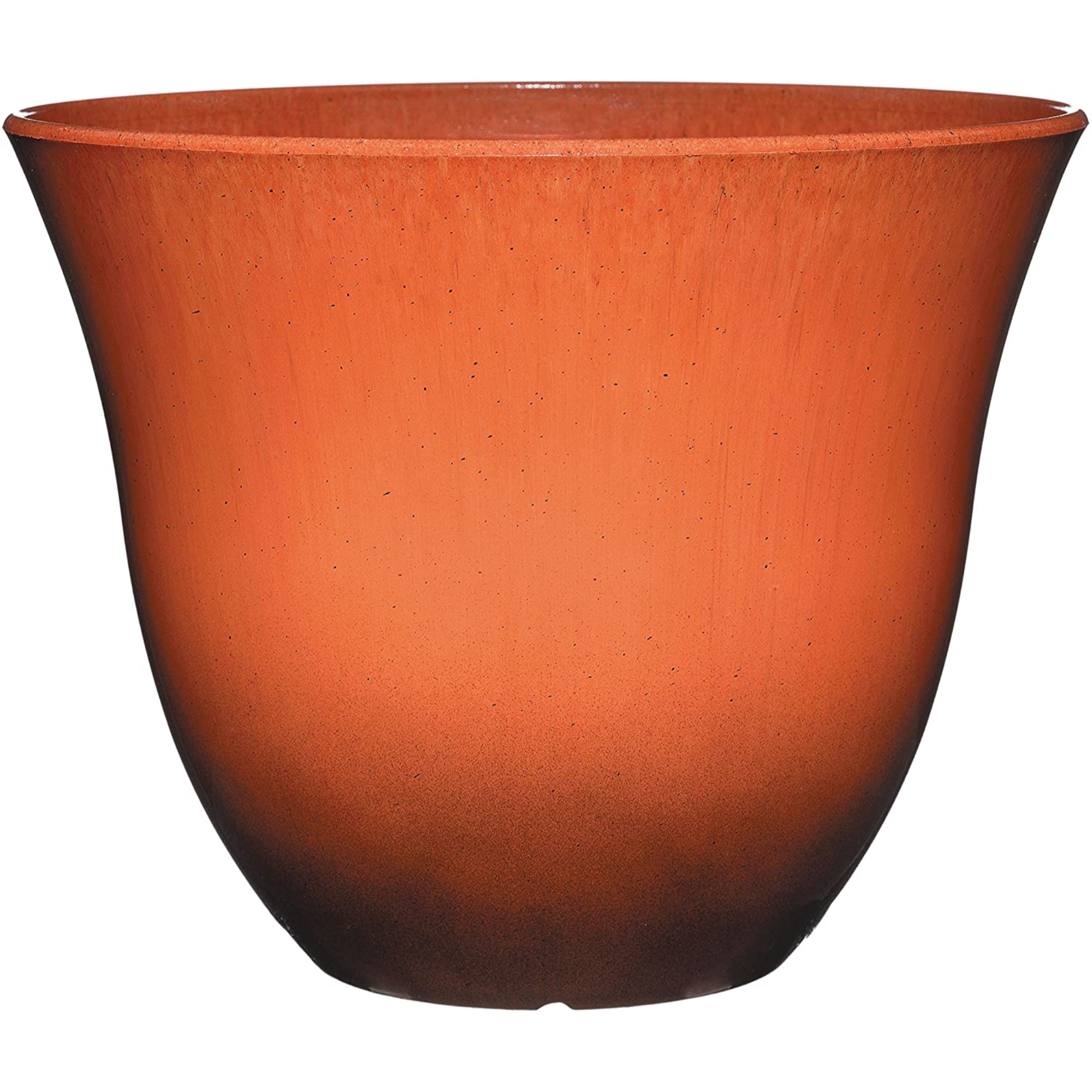 Classic Home and Garden Indoor/Outdoor Round Honeysuckle Resin Flower Pot Planter