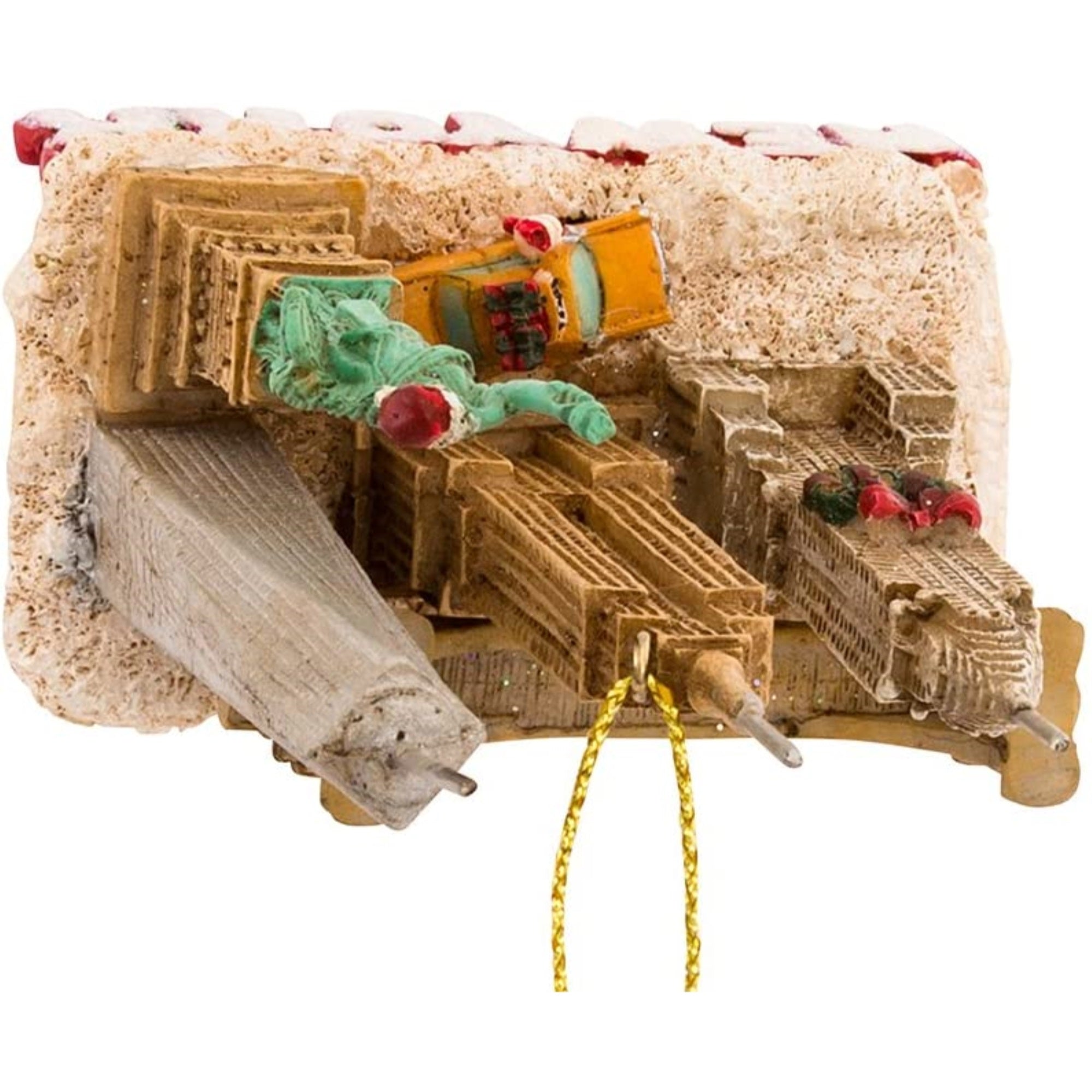 Kurt Adler Resin Ornament for Christmas Tree, New York City