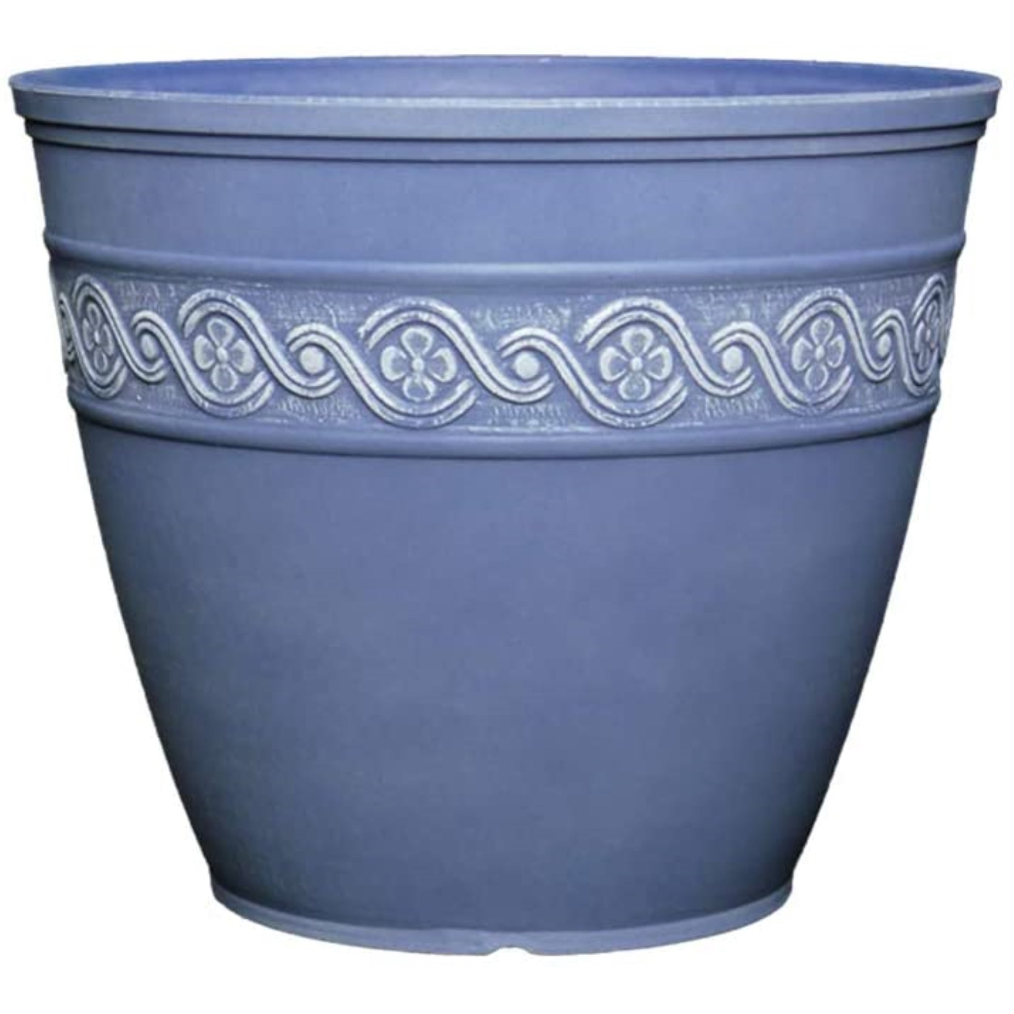 Classic Home and Garden Corinthian Resin Flower Pot Planter
