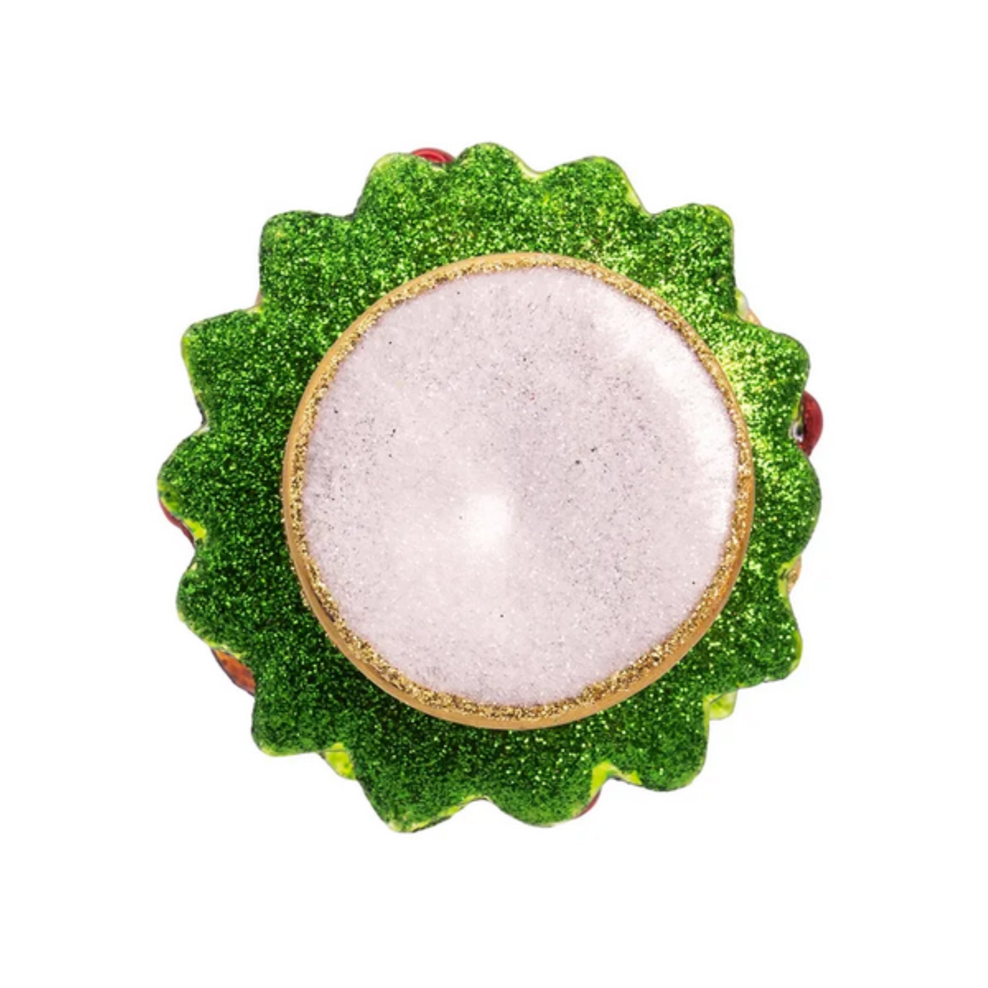 Kurt Adler Nobel Gems Glass Ornament, Christmas Tree with Musical Instruments