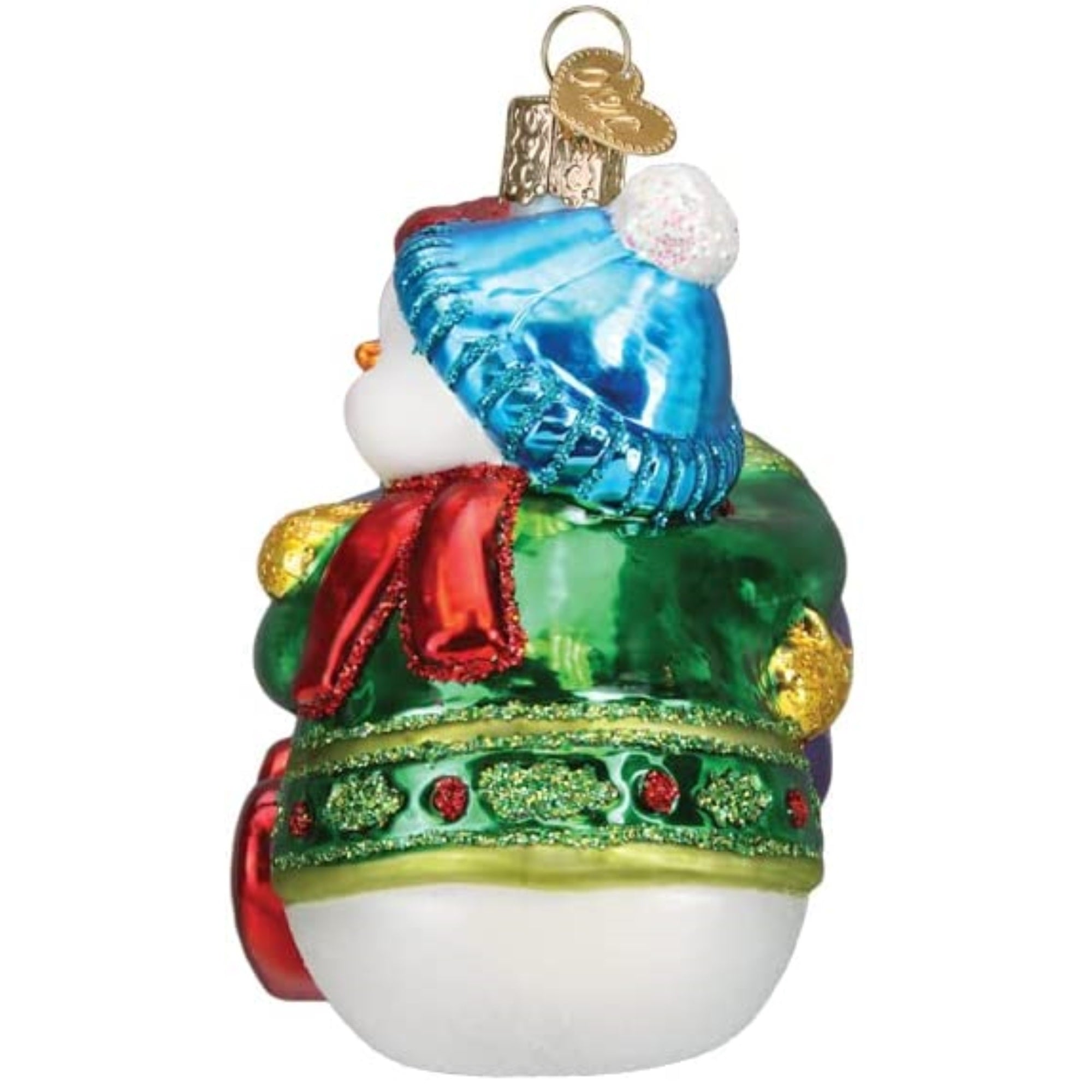 Old World Christmas Blown Glass Ornament for Christmas Tree, 2022 Together Again
