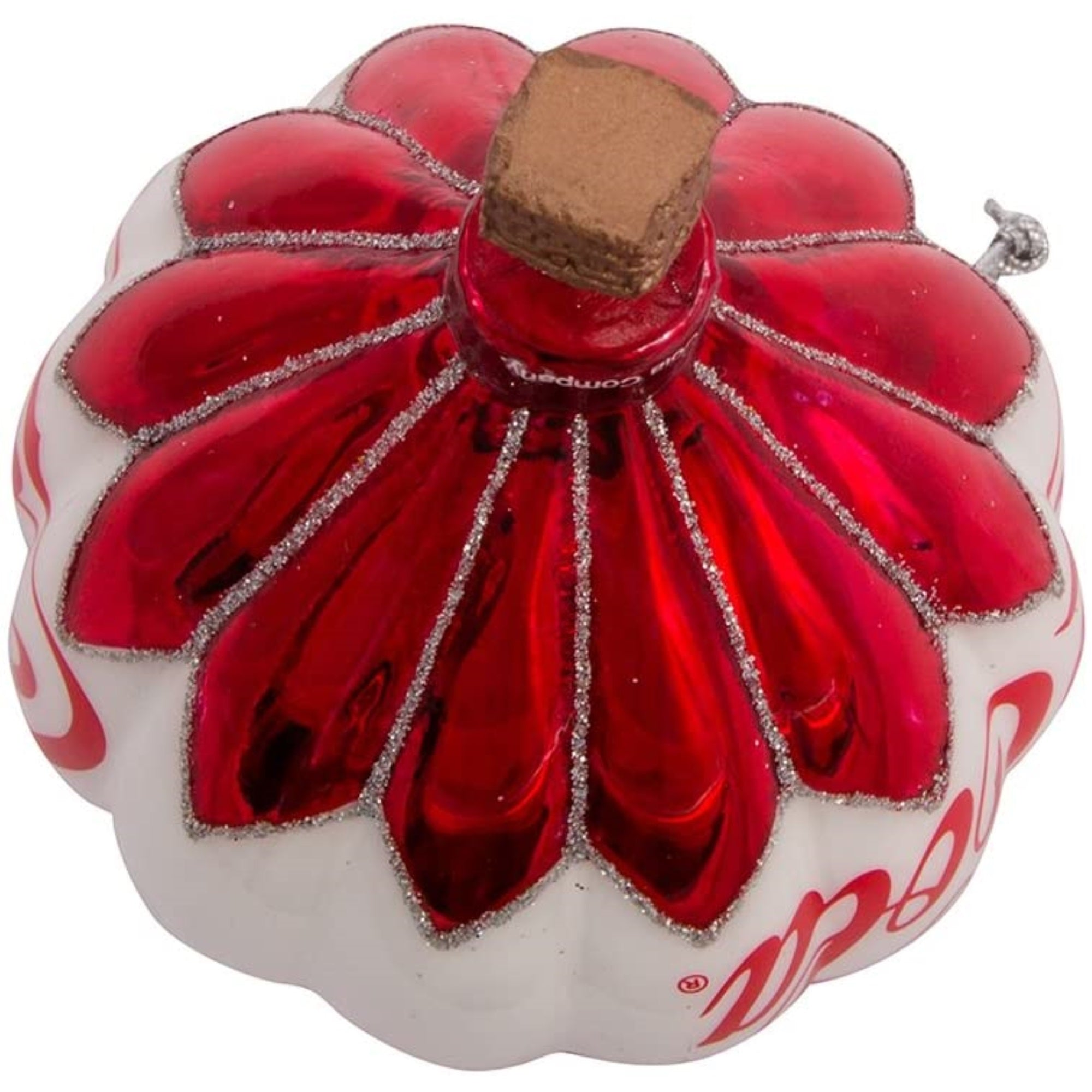 Kurt Adler Glass Ornament for Christmas Tree, Coca-Cola Balloon