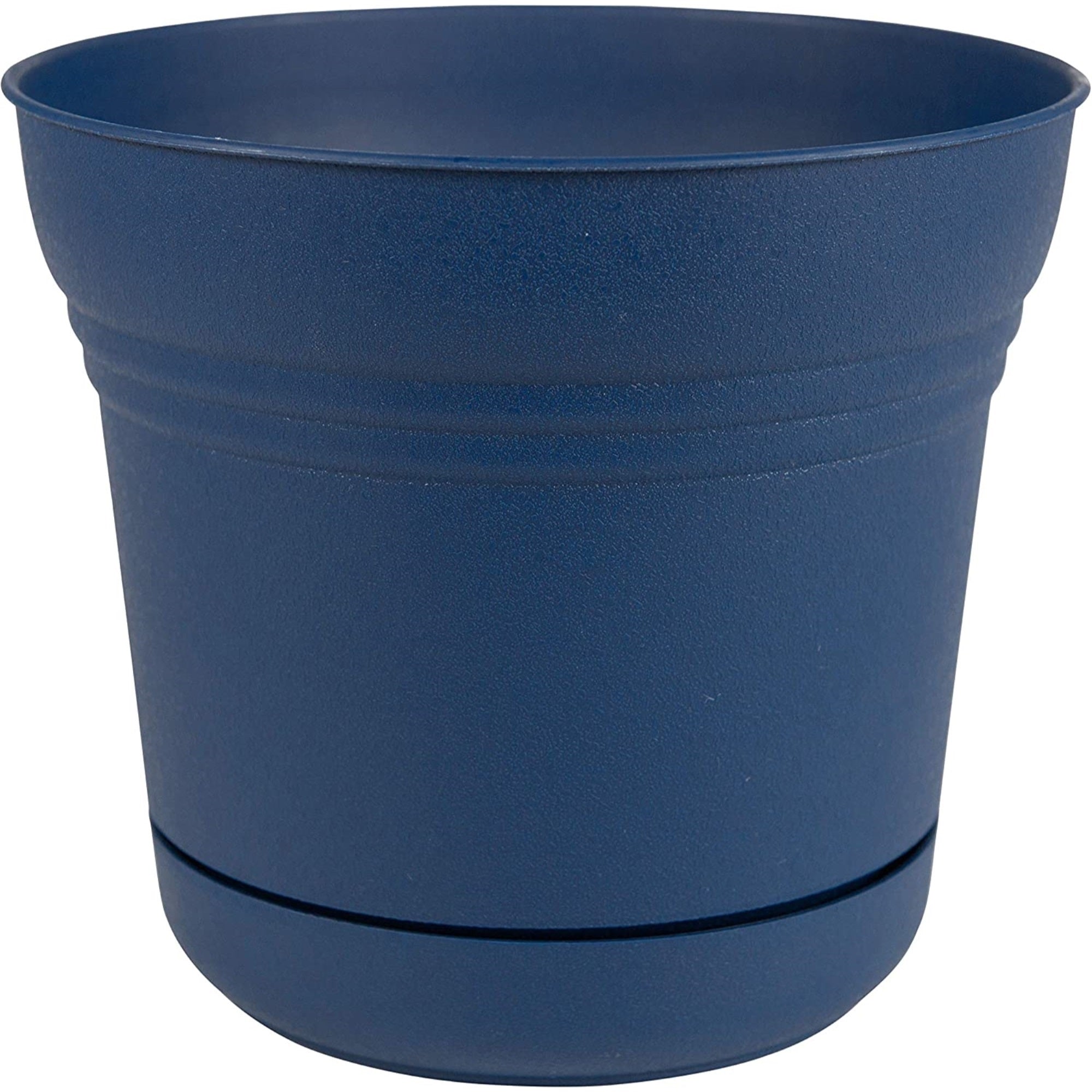 Bloem Saturn Plastic In/Outdoor Flower Pot Planter with Saucers