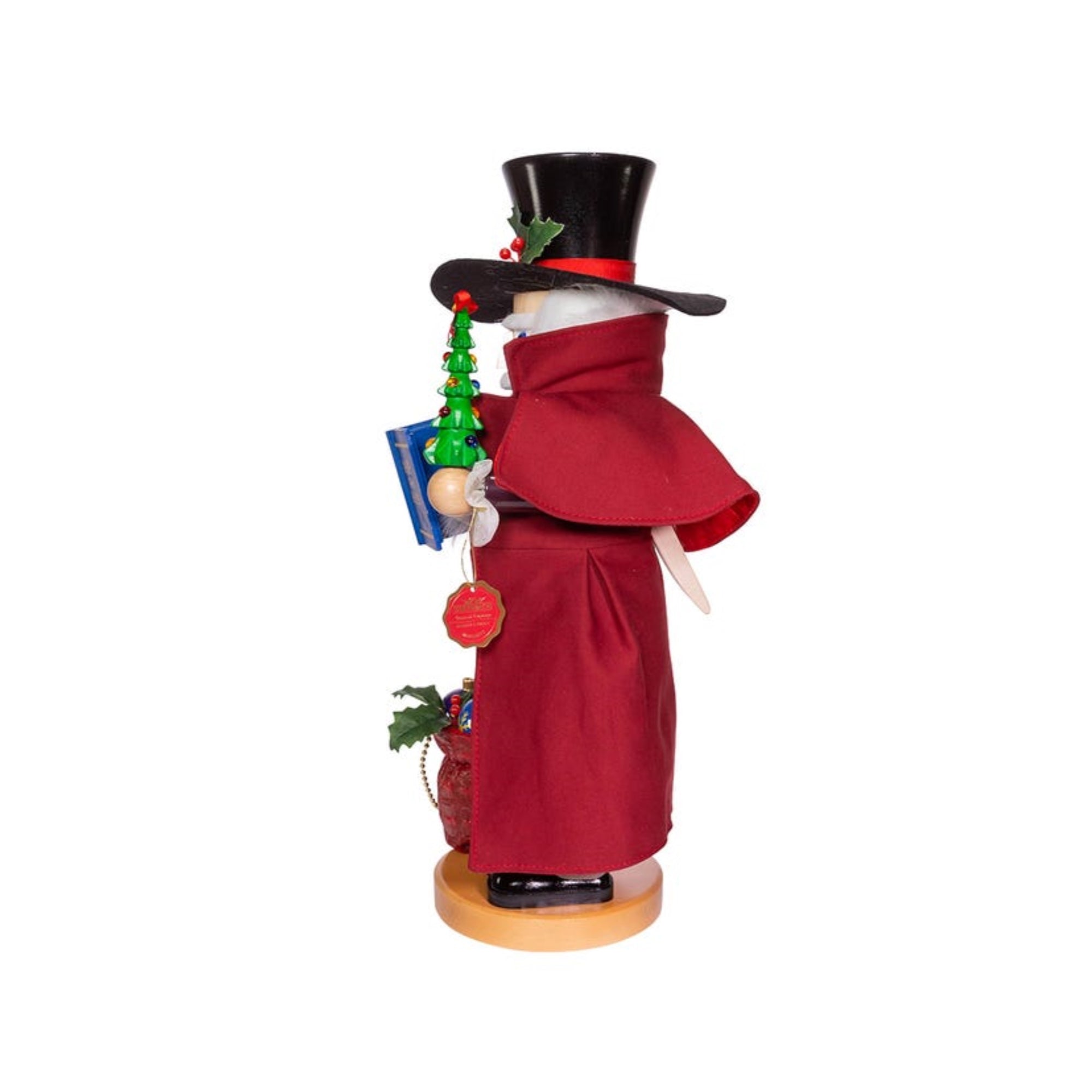 Kurt Adler (#ES3013) Steinbach Musical Deck The Halls Nutcracker, 18.9"