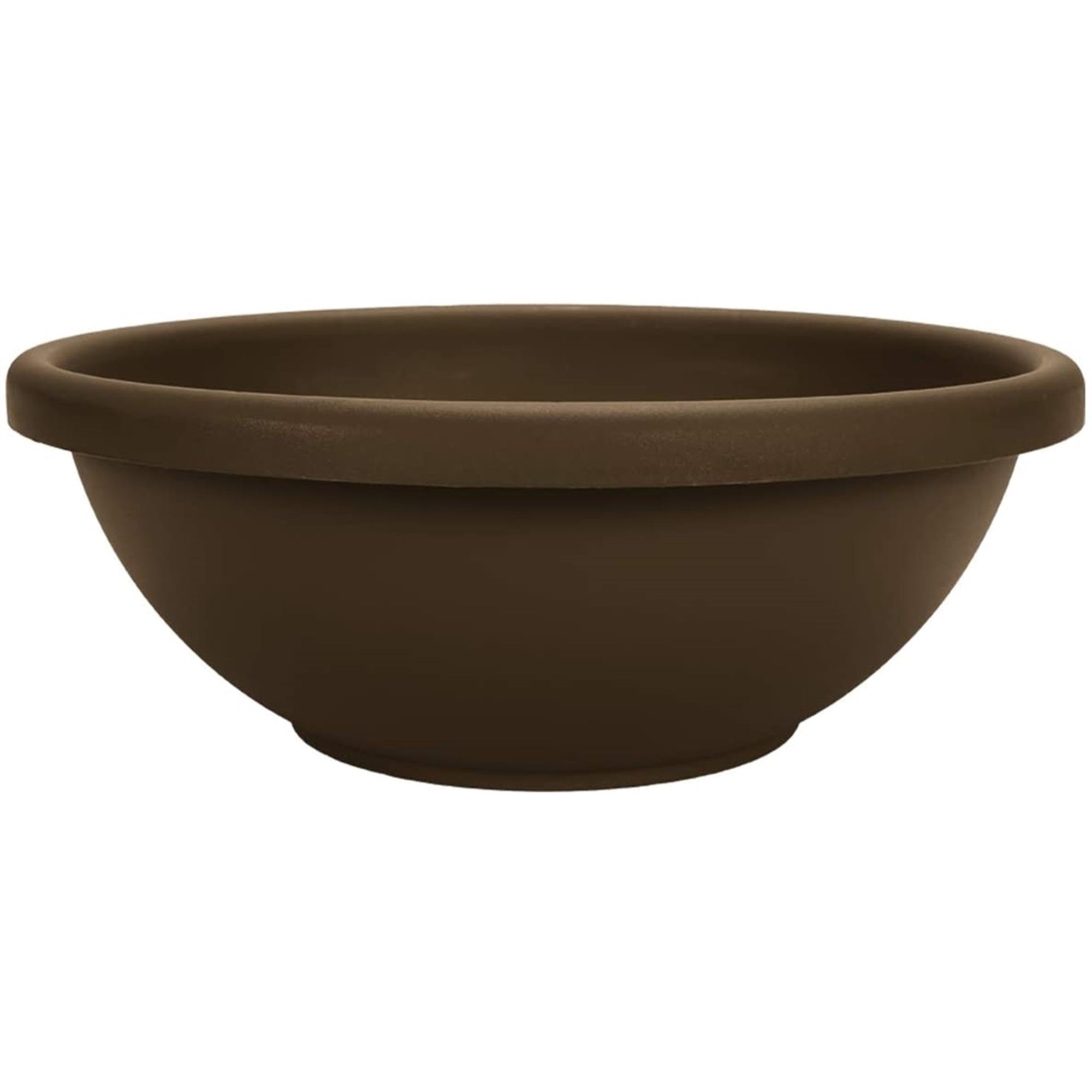 The HC Companies Round Plastic Garden Bowl Planter