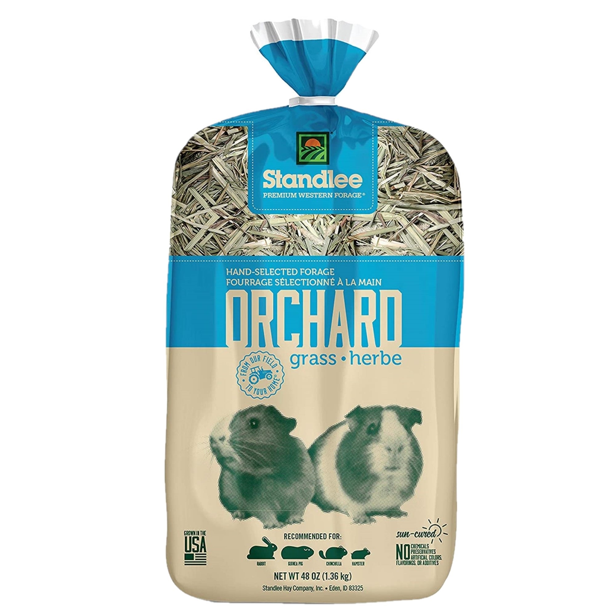 Standlee Premium Orchard Grass – Healthy Forage for Rabbits, Guinea Pigs, and Small Herbivores