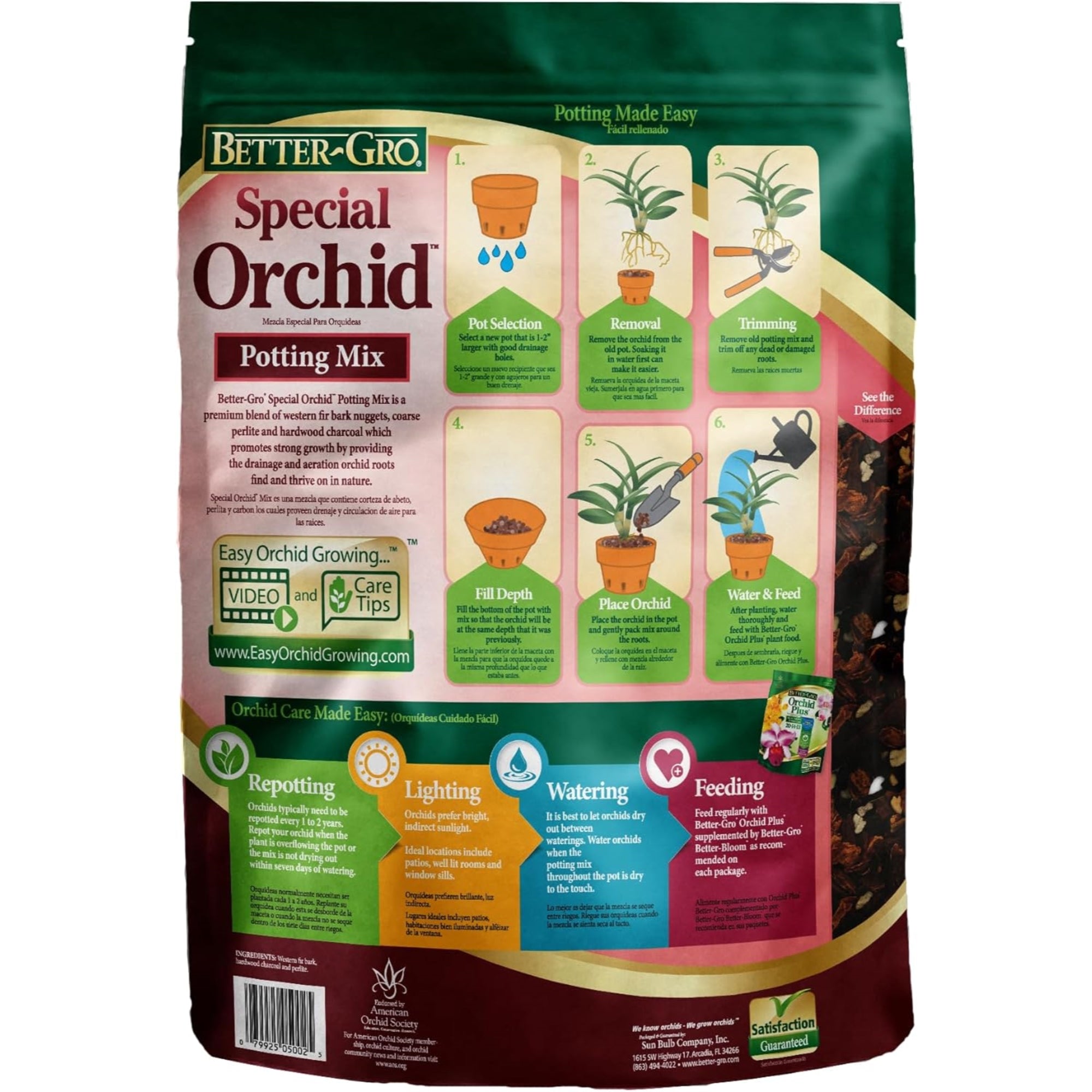 Better-Gro Special Orchid Flower Potting Mix, 8qrt