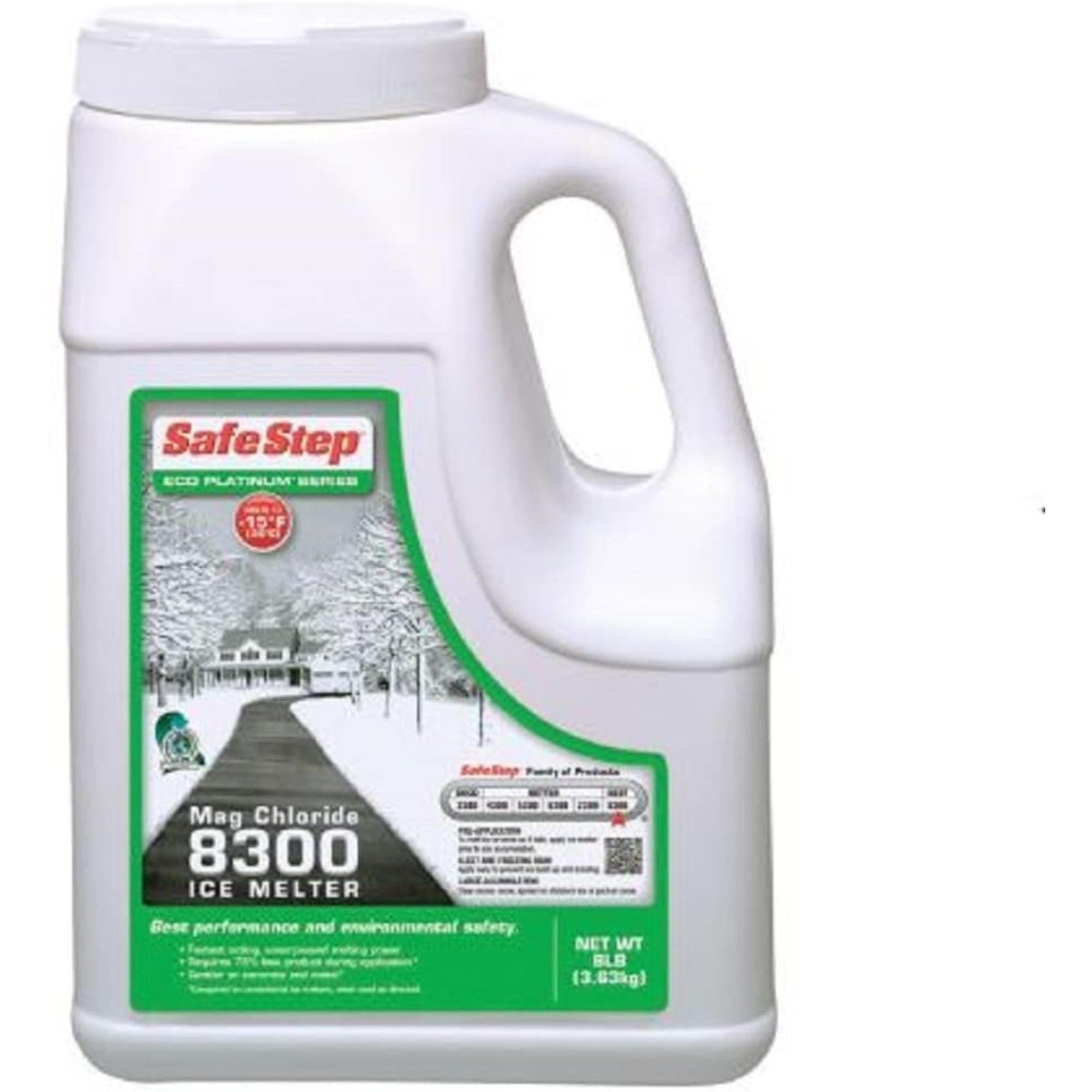 North American Salt Magnesium Chloride Ice Melter, 8-Pound