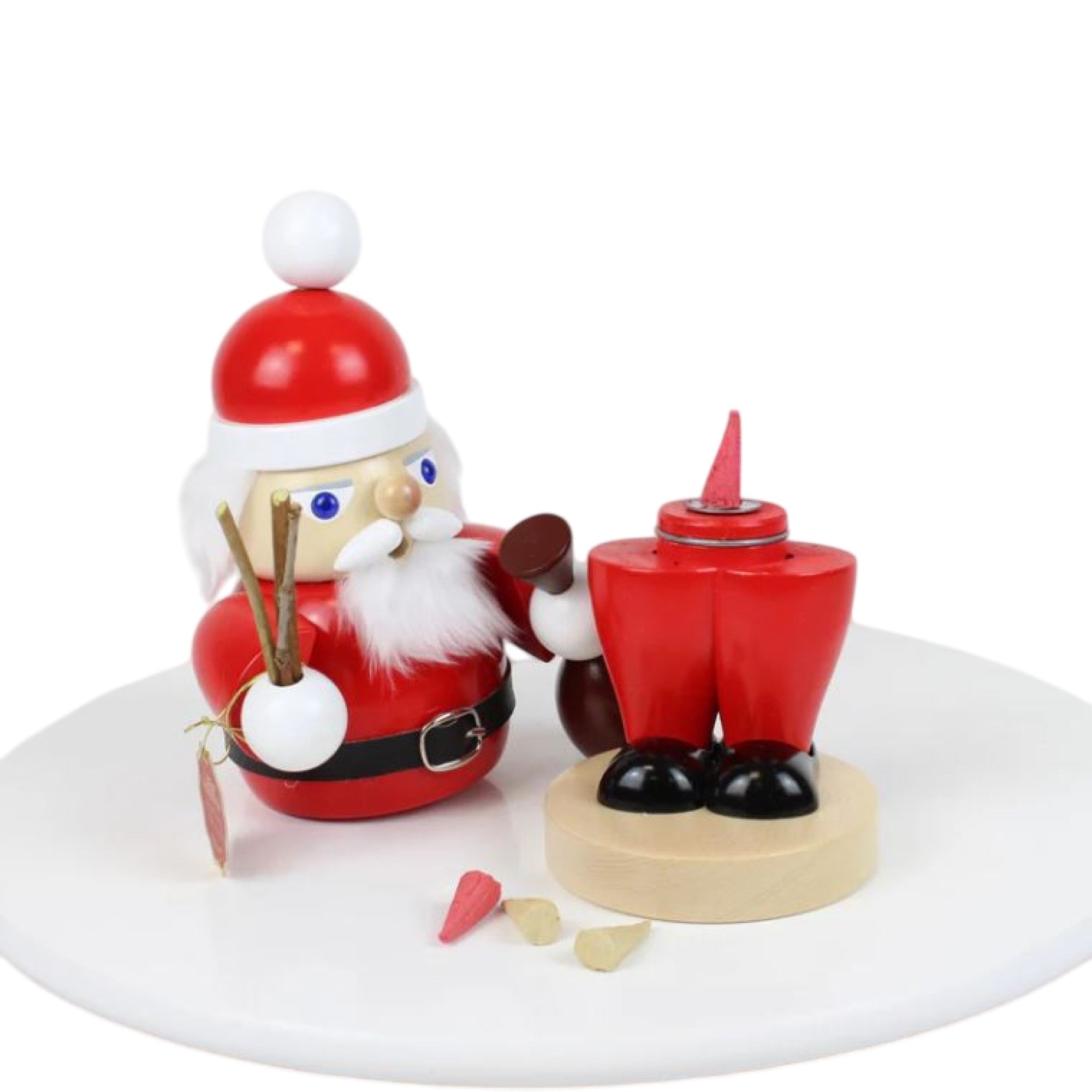 Steinbach Wooden Big Smoker Nutcracker, Santa Claus, 11in