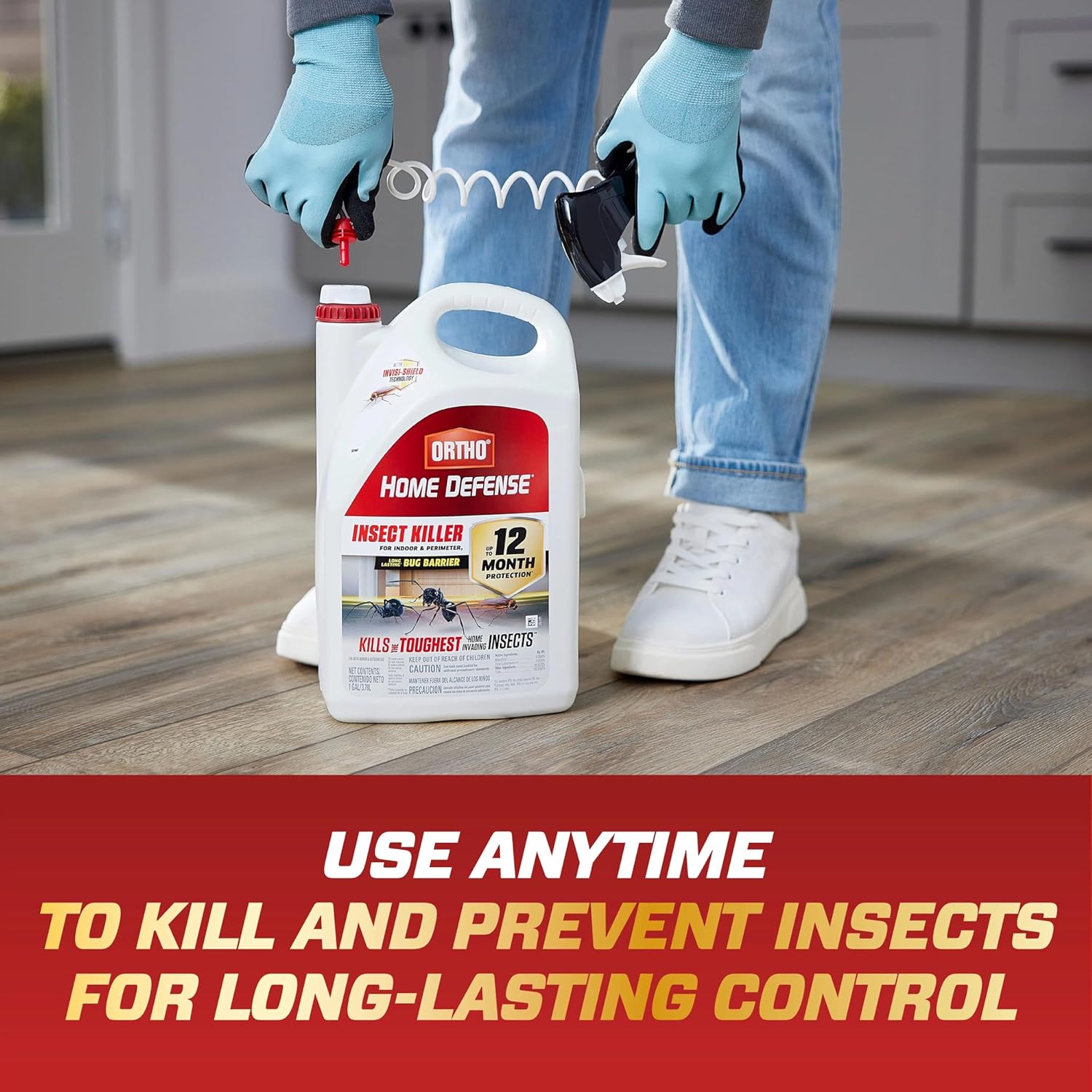 Ortho 0196710 Home Defense MAX Insect Killer Spray for Indoor/Home Perimeter, 1-Gallon