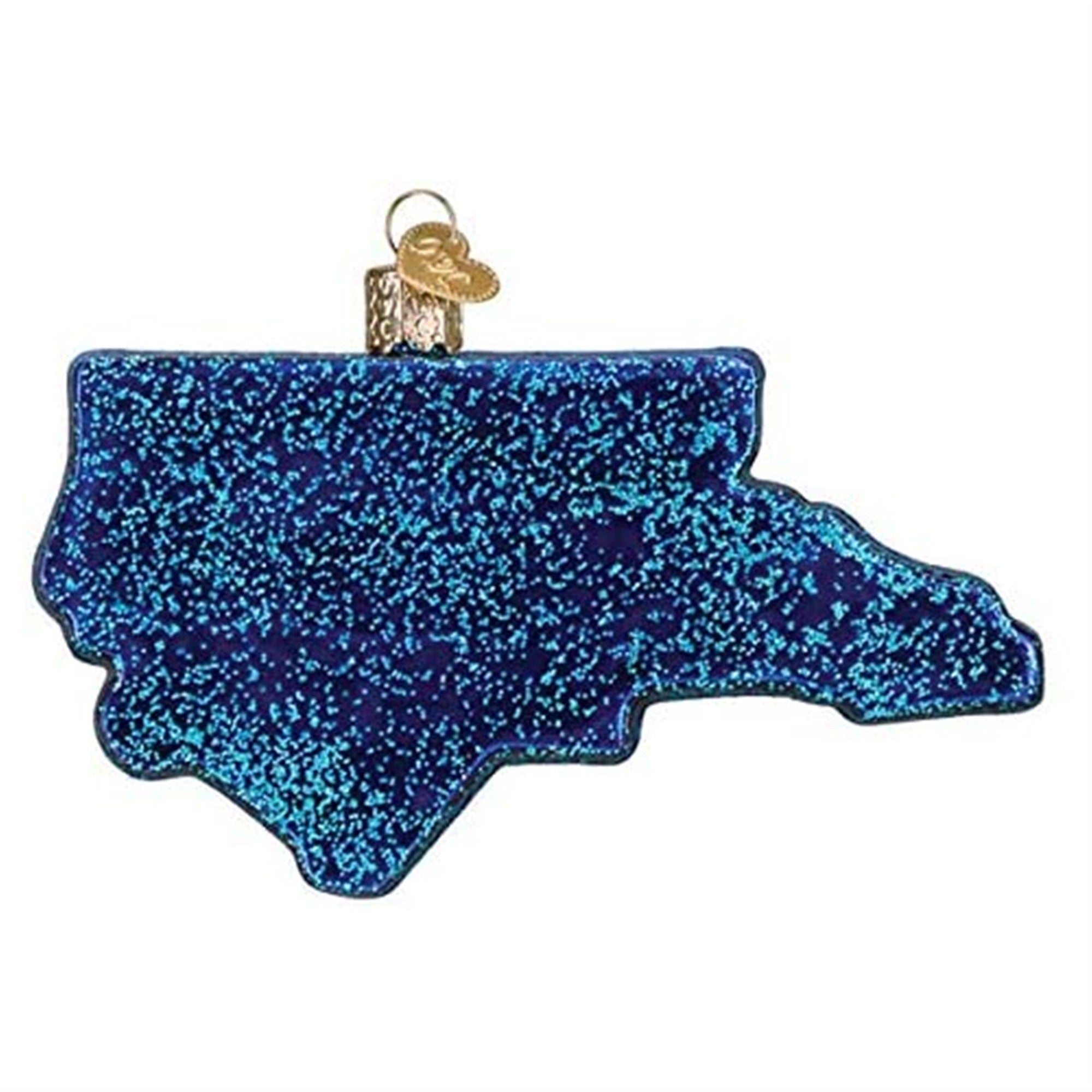Old World Christmas Blown Glass Ornament for Christmas Tree, State of North Carolina