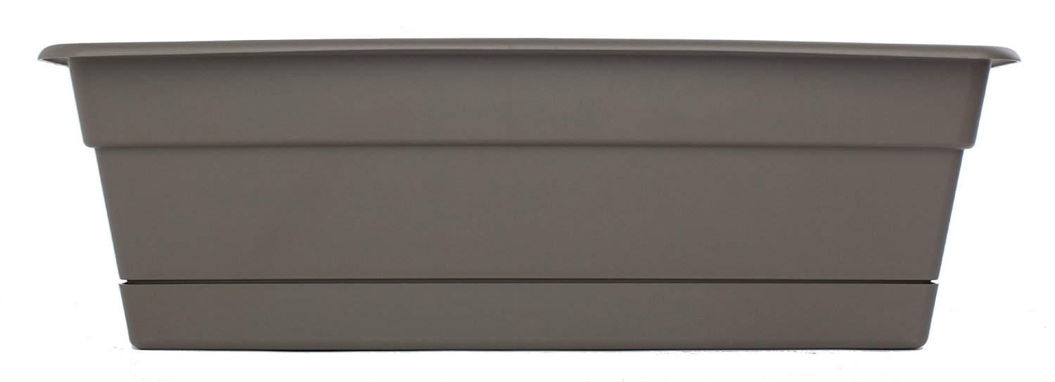 Bloem Indoor/Outdoor Plastic Dura Cotta Window Box Planter