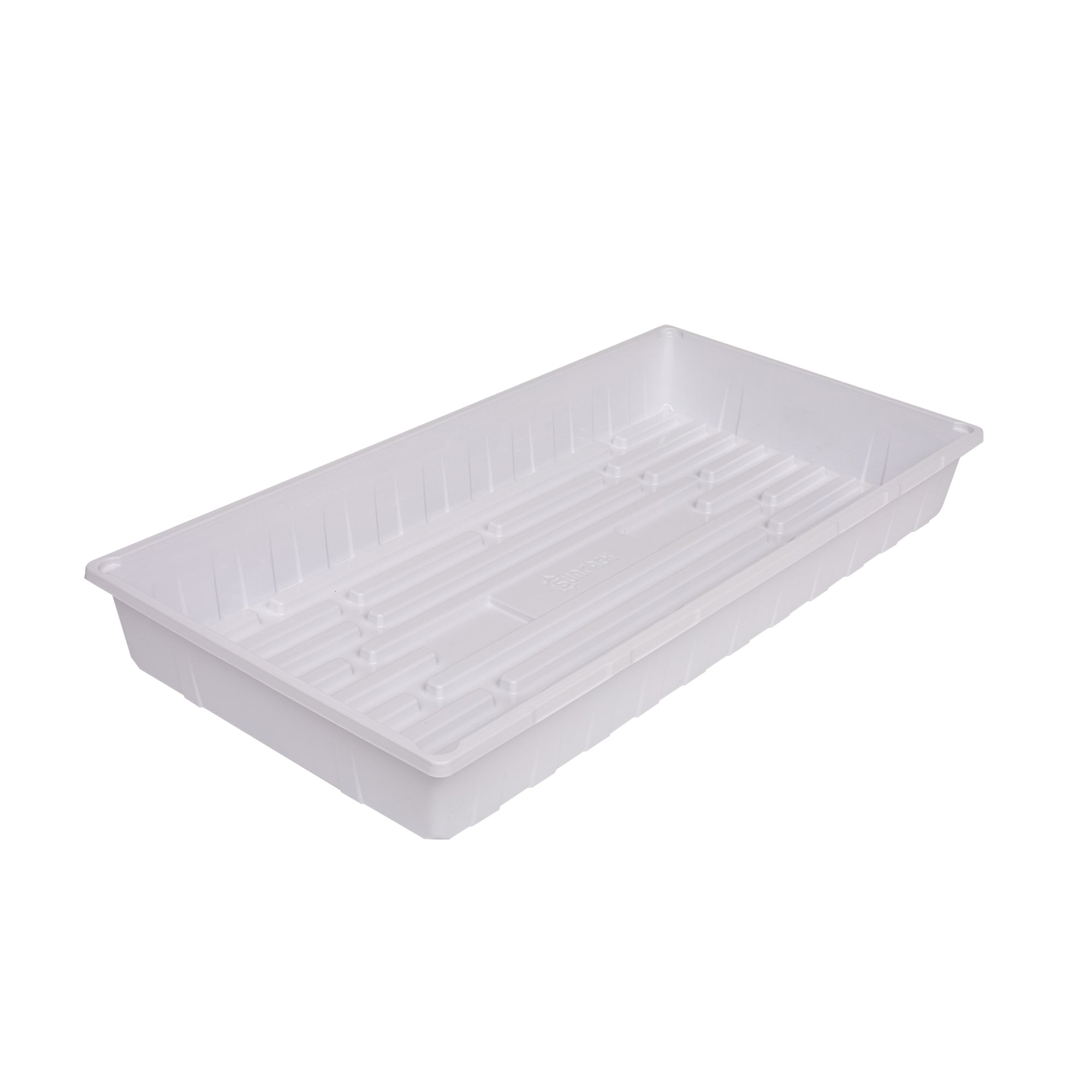 SUNPACK 10” x 20” Indoor Gardening Extra Strength Plastic Seeding Tray for Greenhouses