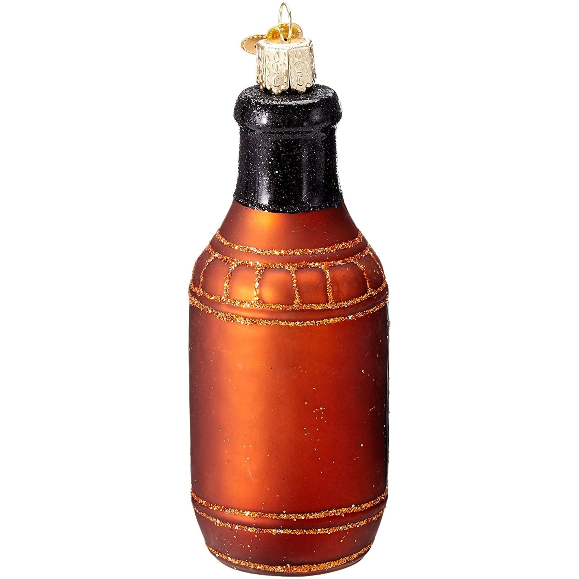 Old World Christmas Blown Glass Ornament for Christmas Tree, BBQ Sauce