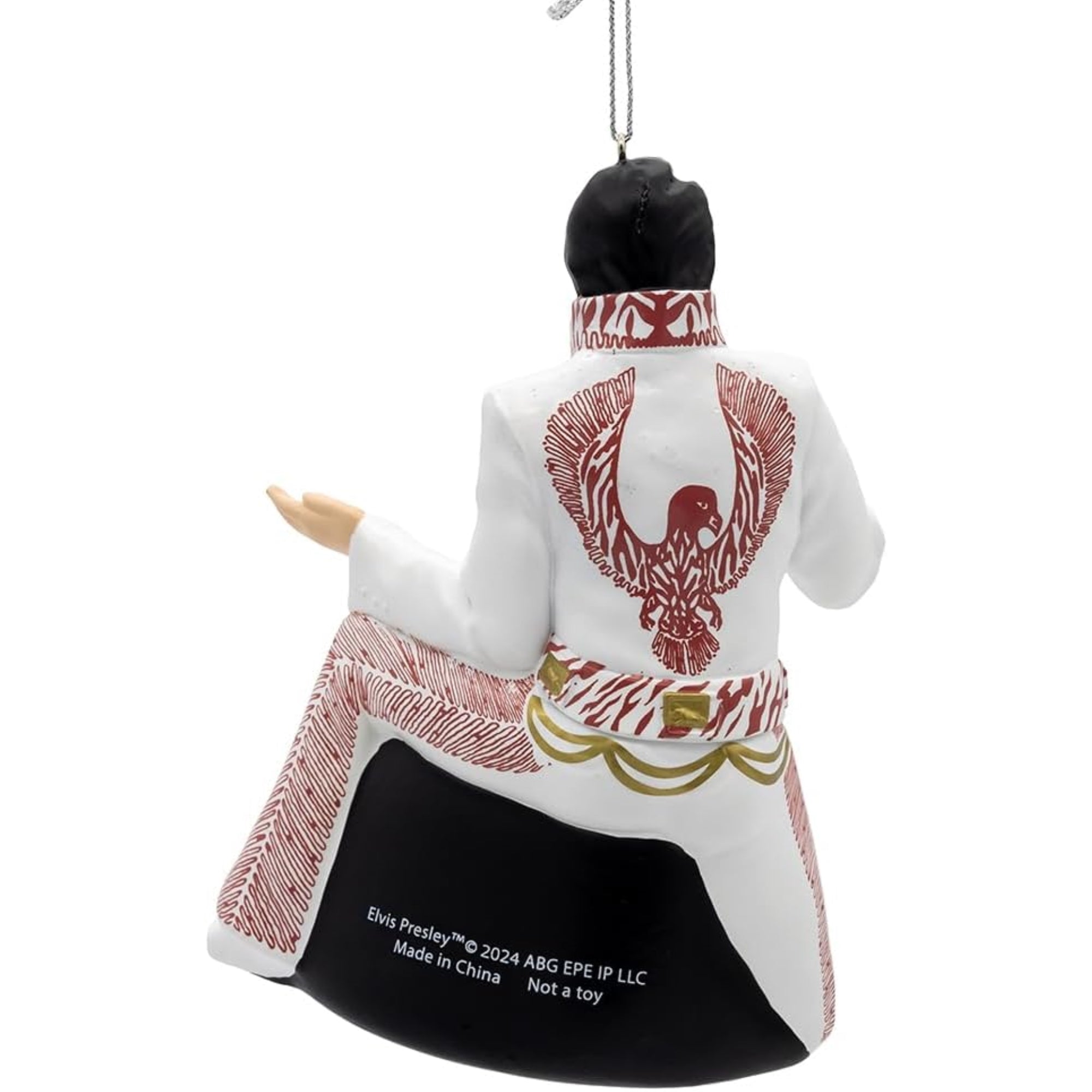 Kurt Adler Officially Licensed Glass Elvis Ornament