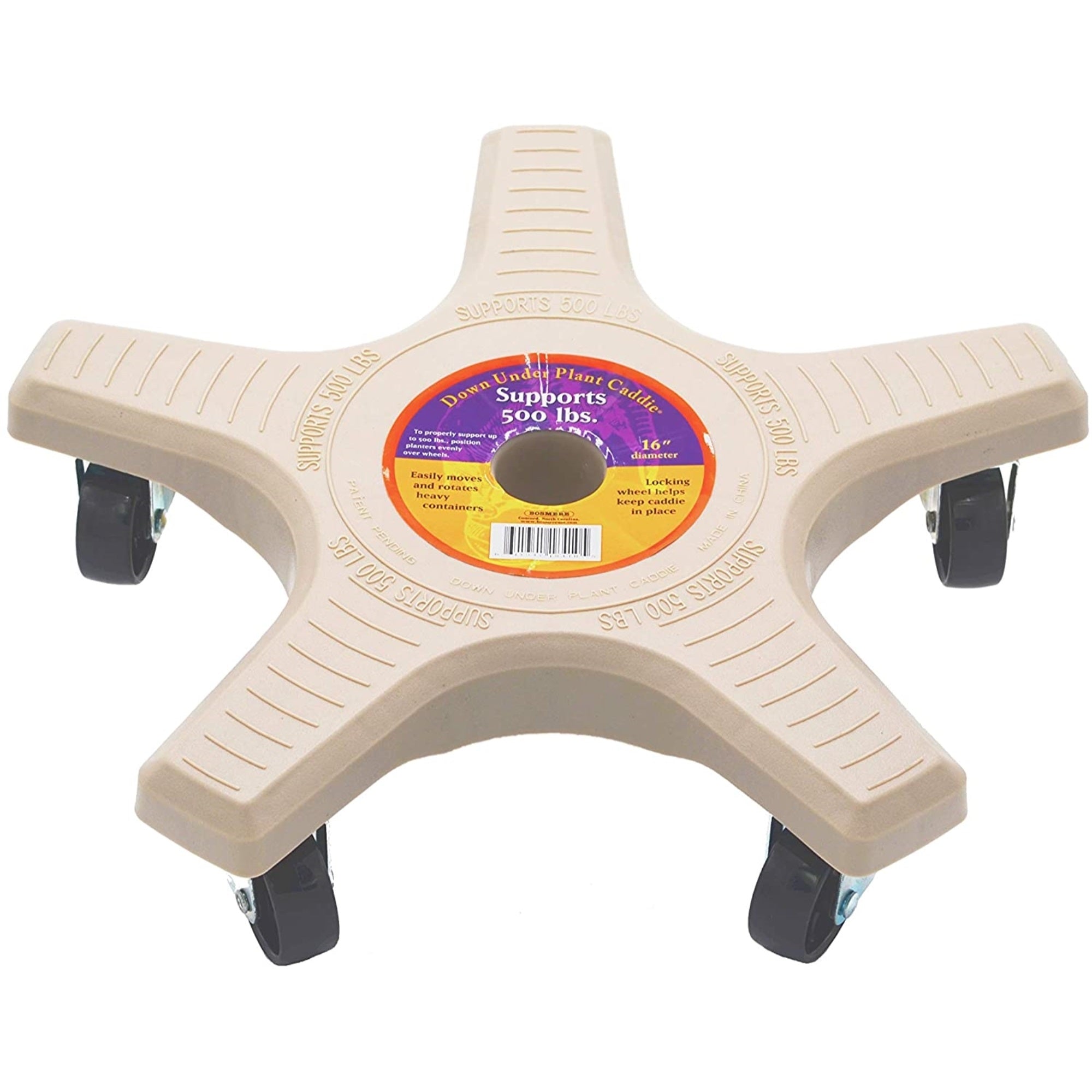 Bosmere Down Under Plant Plastic In/Outdoor Planter Caddie