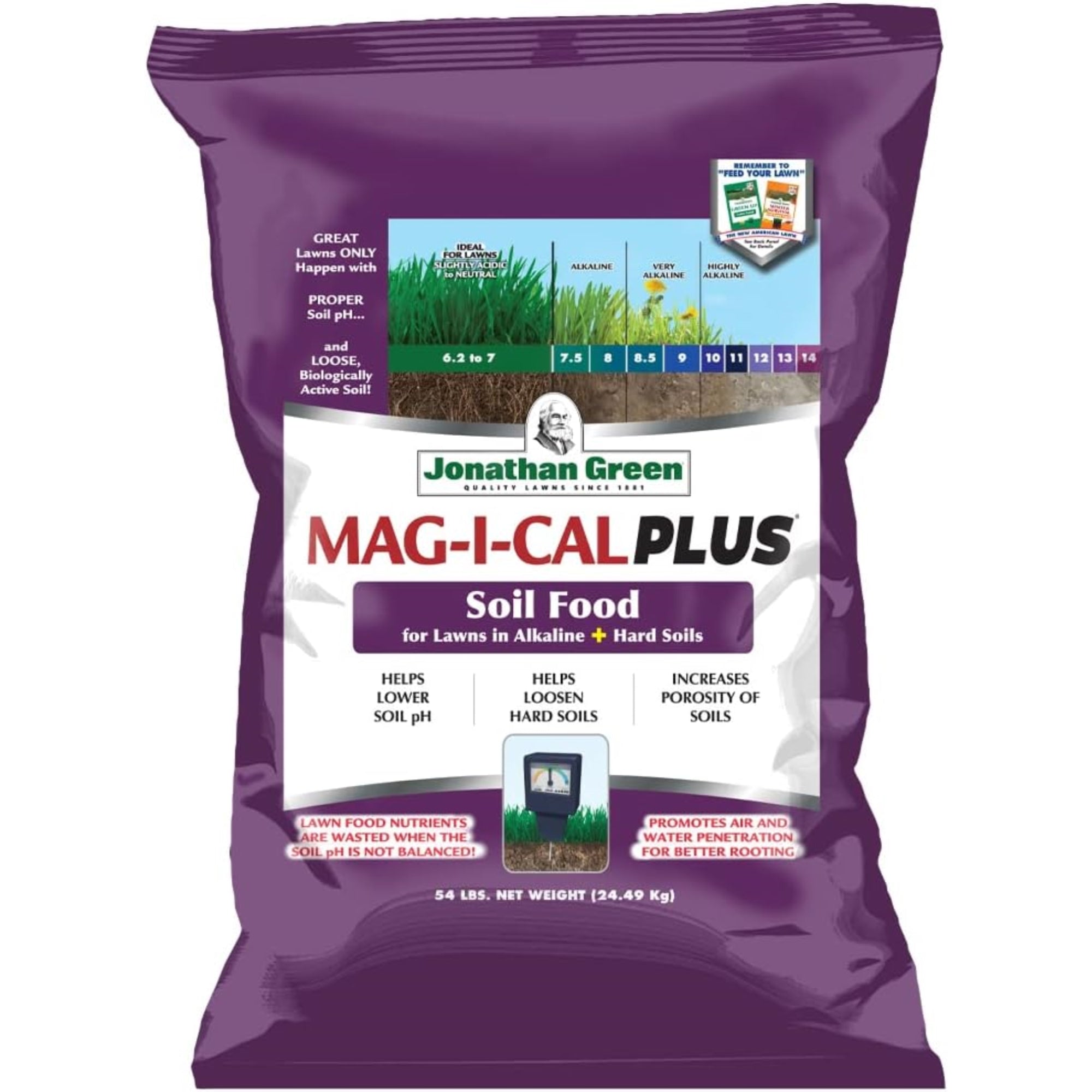 Jonathan Green MAG-I-CAL PLUS Soil Food for Lawns in Alkaline & Hard Soil