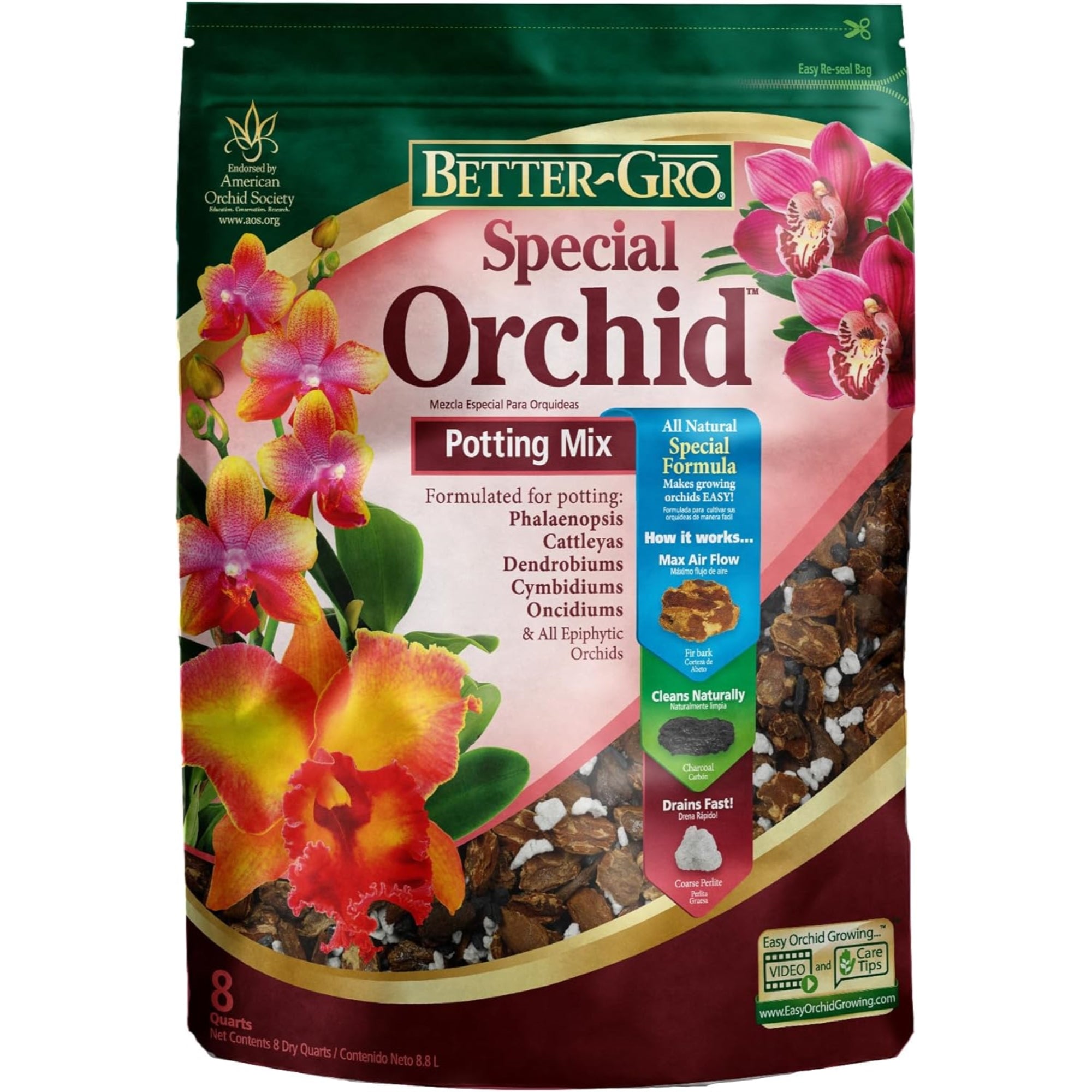 Better-Gro Special Orchid Flower Potting Mix, 8qrt