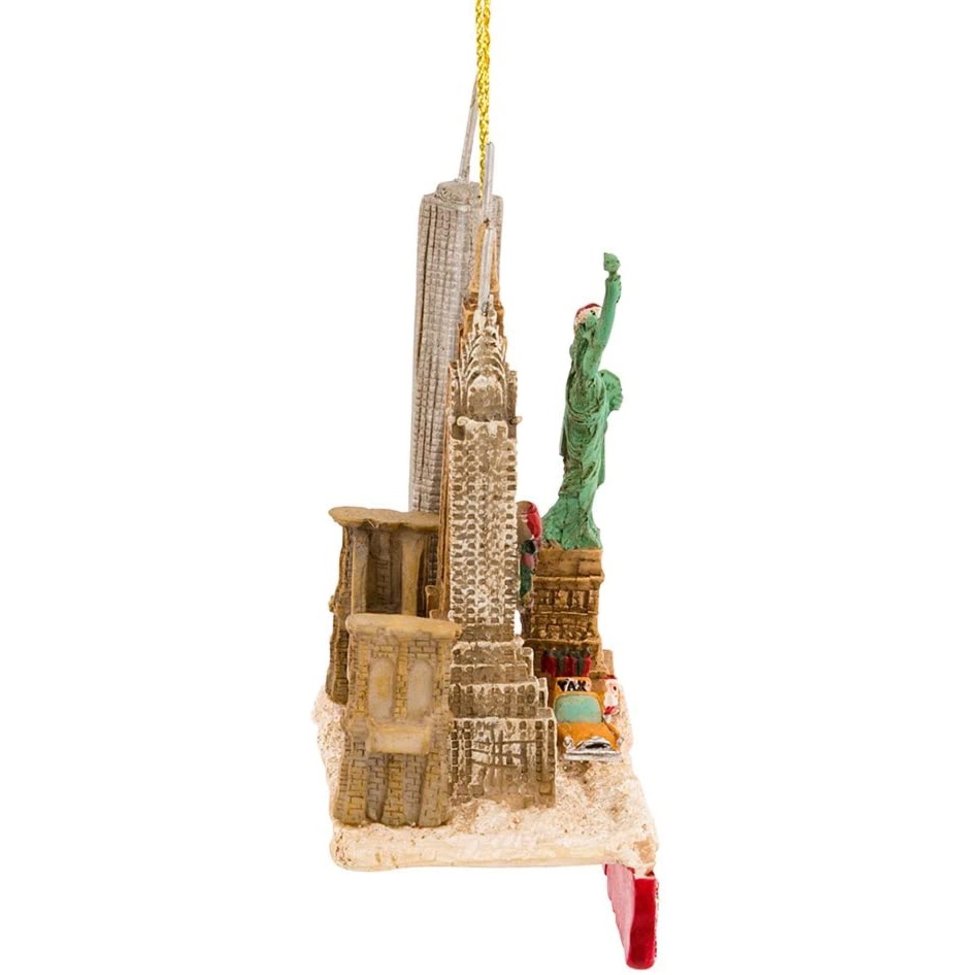 Kurt Adler Resin Ornament for Christmas Tree, New York City