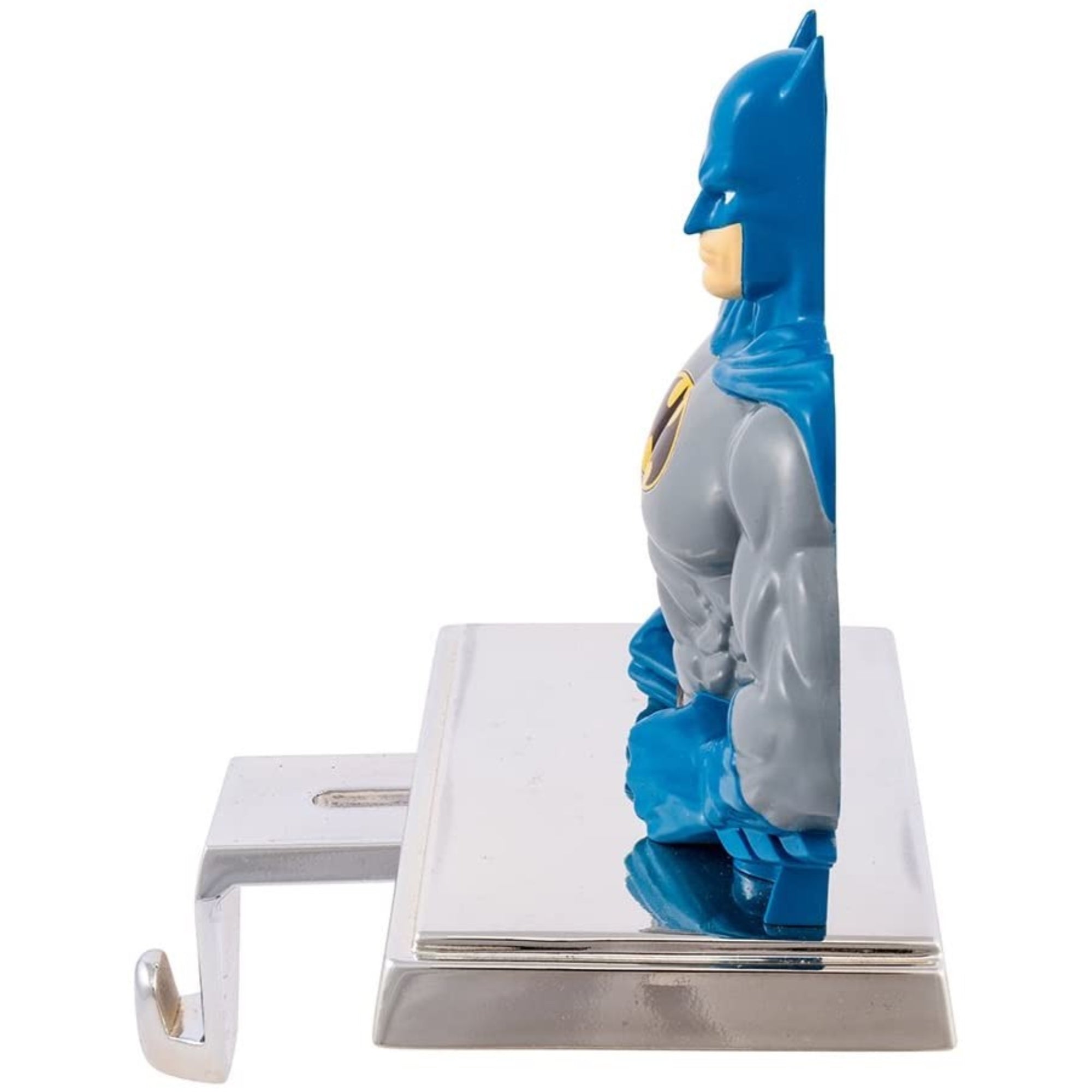 Kurt Adler Officially-licensed Batman Christmas Stocking Hanger with Retractable Hook