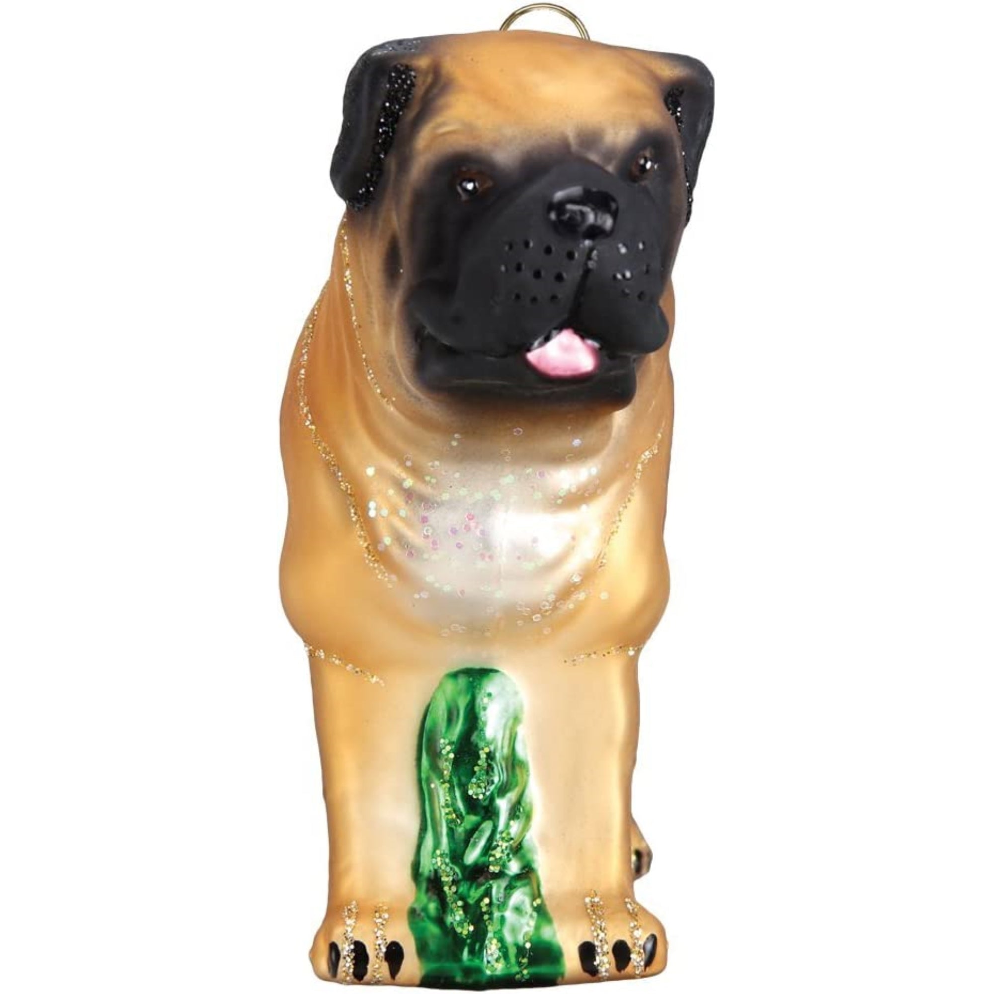 Old World Christmas Blown Glass Ornament for Christmas Tree, English Mastiff