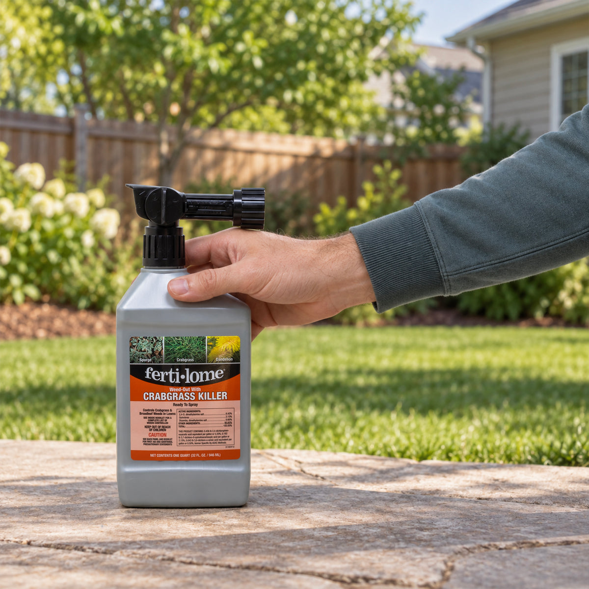 Fertilome Ready To Spray Weed Out with Crabgrass Killer, 32fl oz