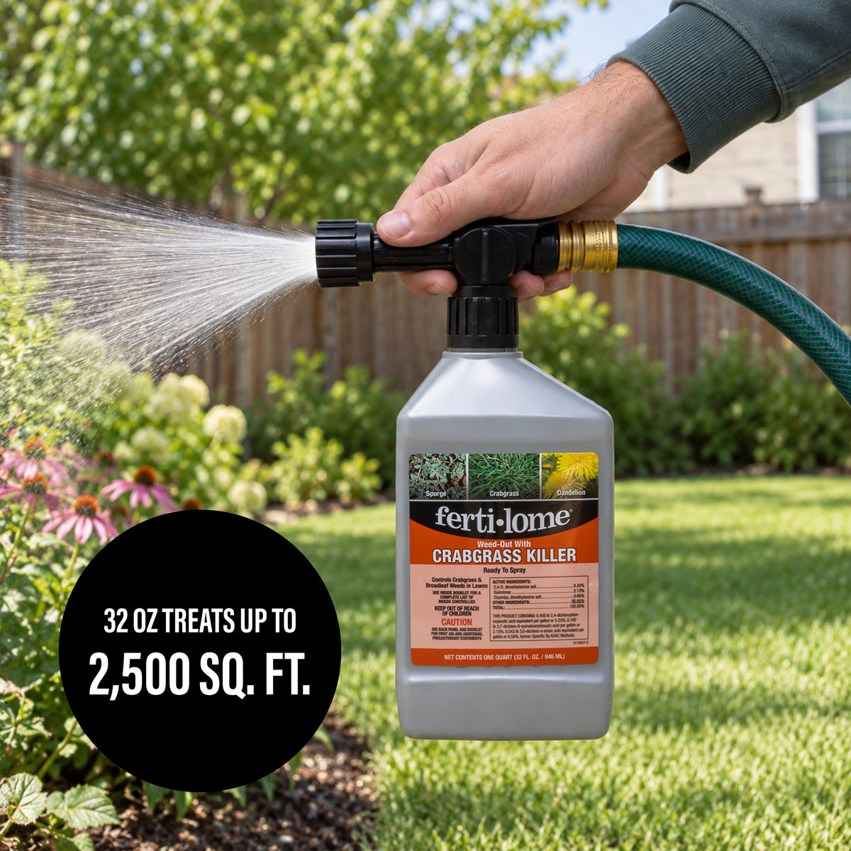 Fertilome Ready To Spray Weed Out with Crabgrass Killer, 32fl oz