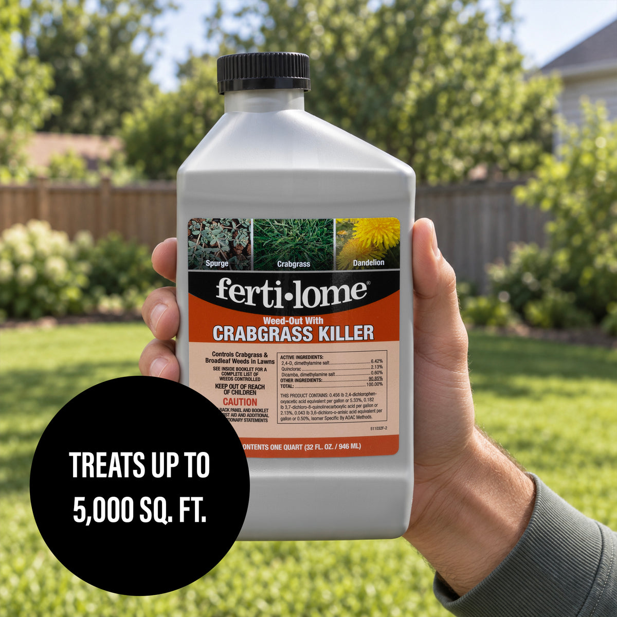 Fertilome Weed-Out with Crabgrass Killer Herbicide Concentrate, 32fl oz