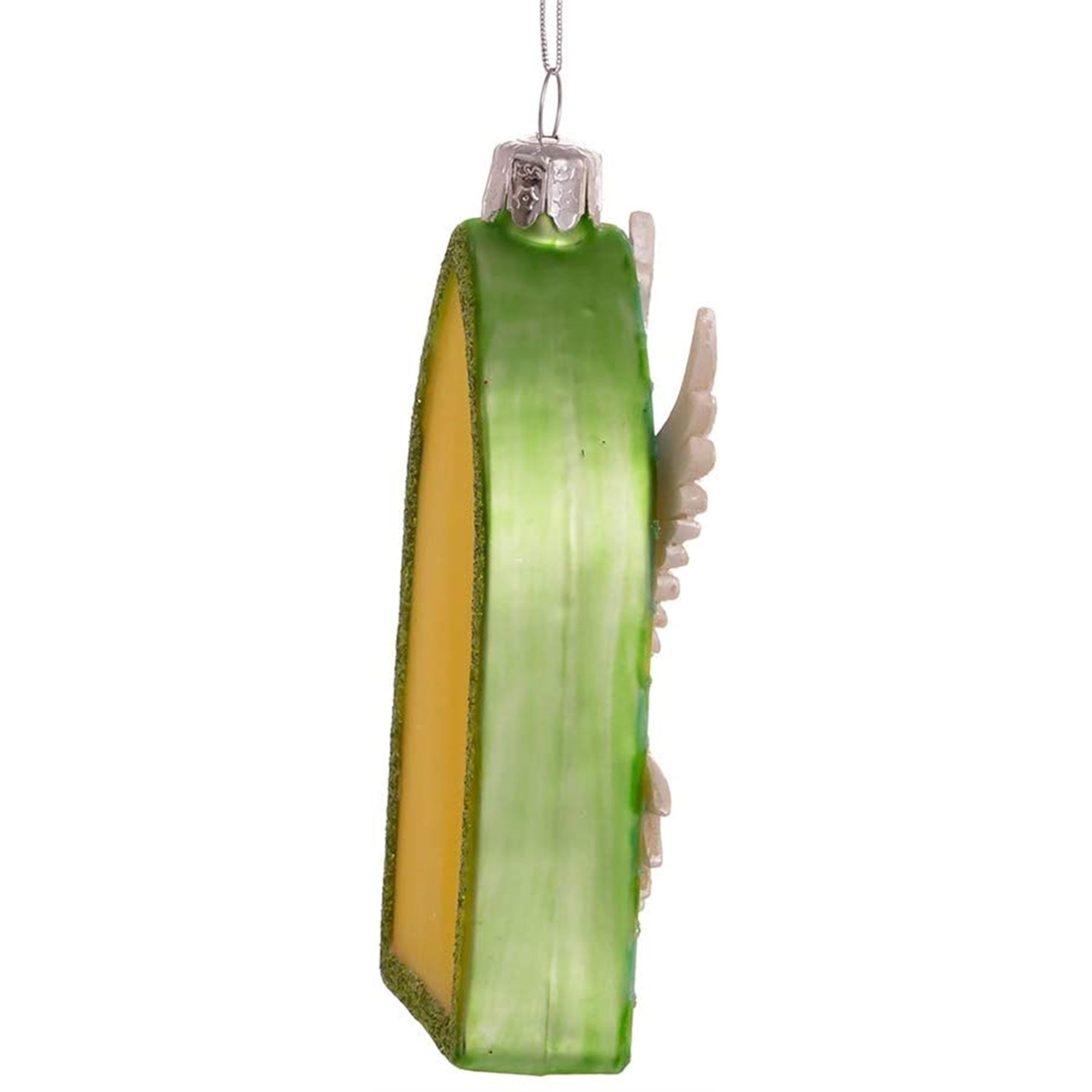 Kurt Adler Noble Gems Glass Ornament for Christmas Tree, Dove of Peace