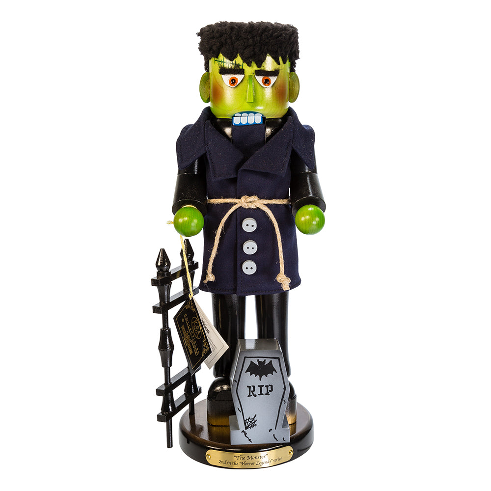 Kurt Adler Signed Steinbach Nutcracker, Frankenstein Monster, 16.5in