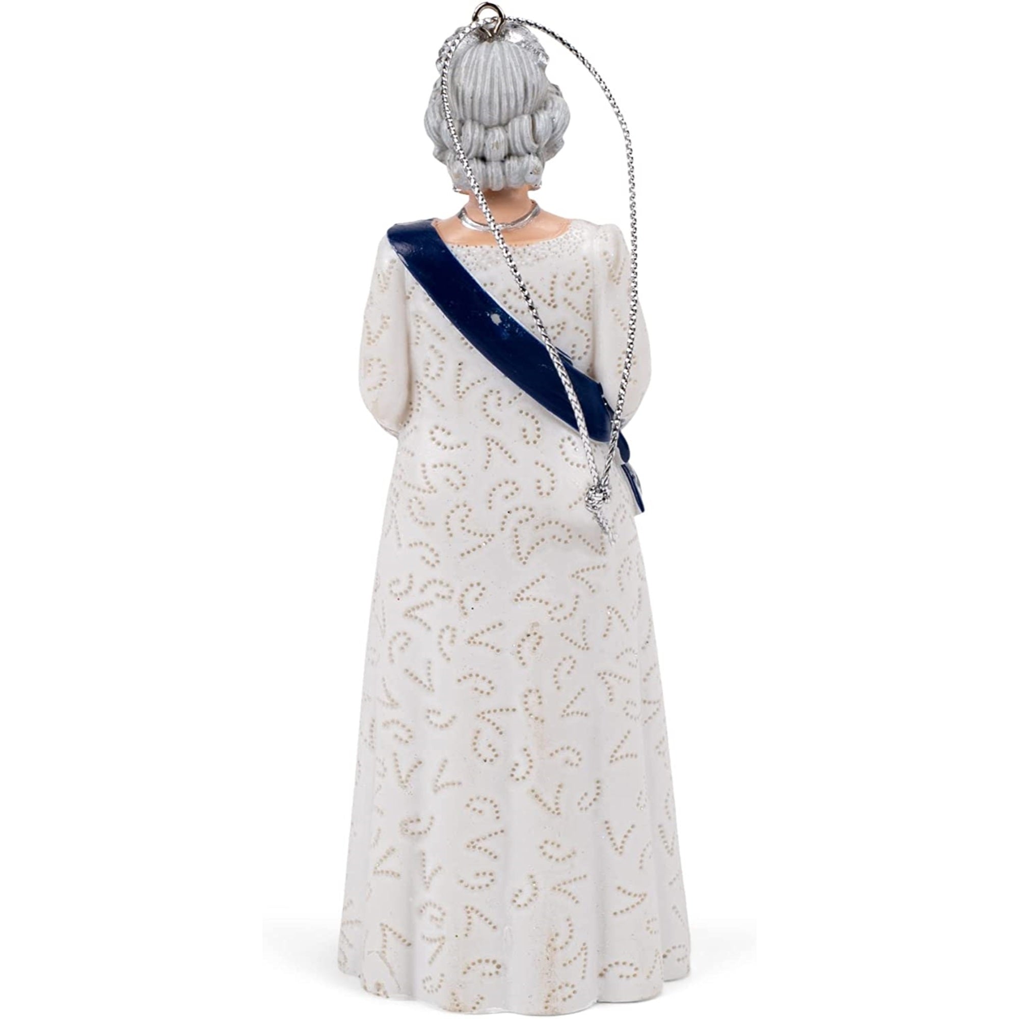 Kurt Adler Resin Ornament for Christmas Tree, Queen Elizabeth