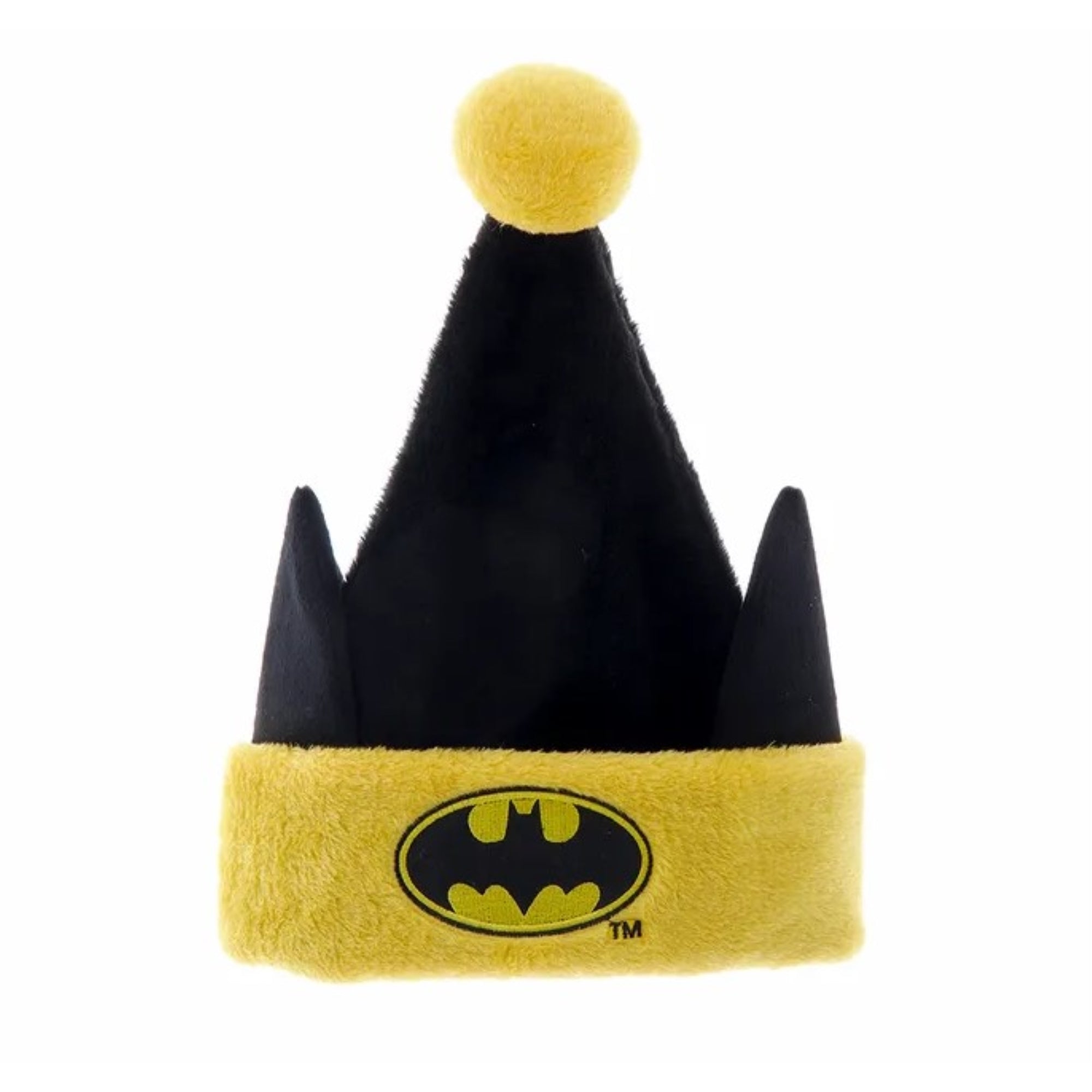Kurt Adler Officially Licensed DC Comics Batman Santa Hat with Bat Ears