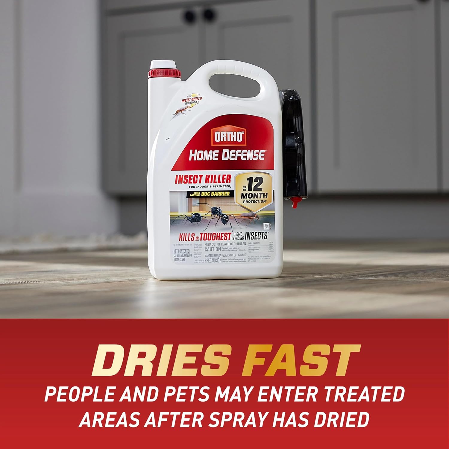 Ortho 0196710 Home Defense MAX Insect Killer Spray for Indoor/Home Perimeter, 1-Gallon
