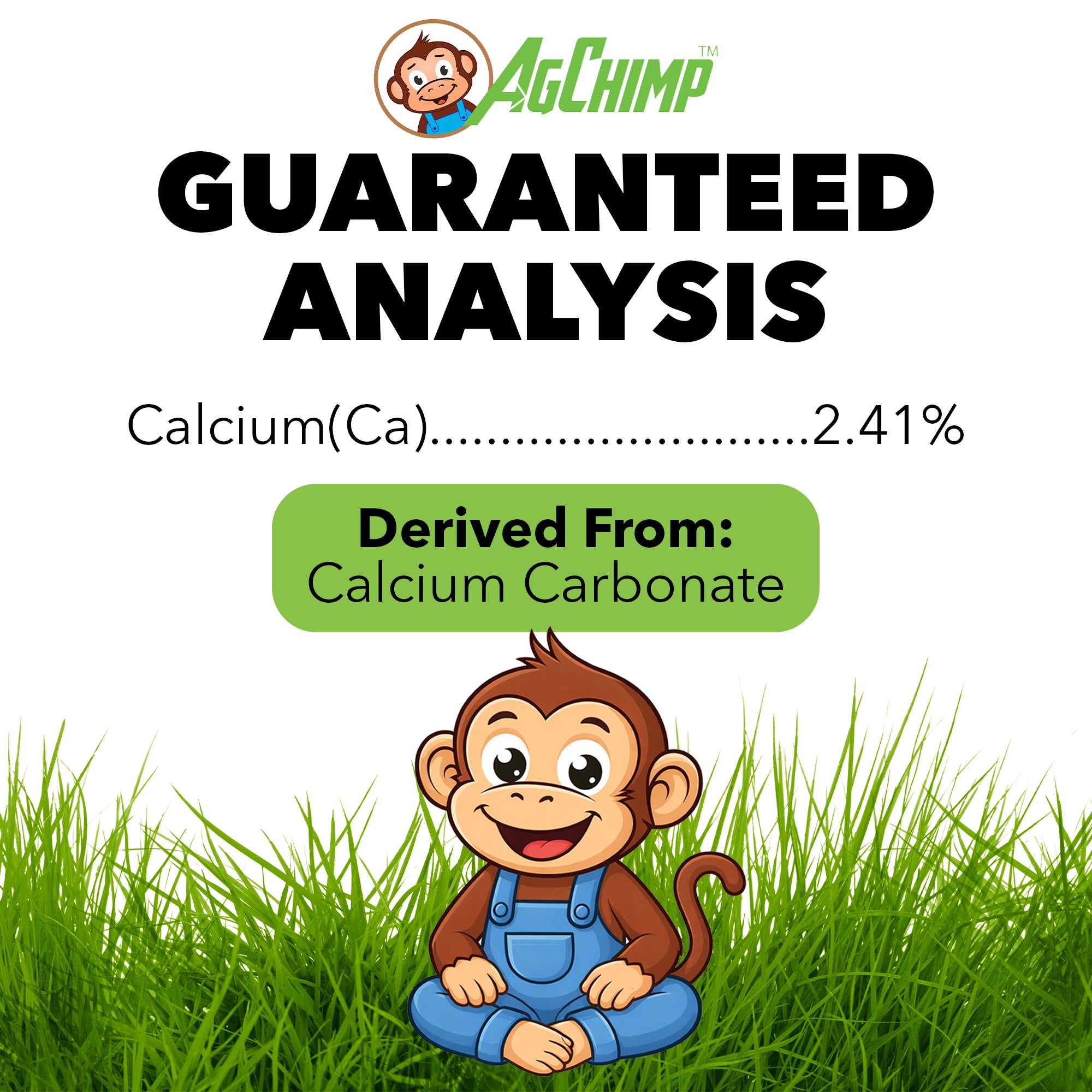 AgChimp PunchCa RTU Lawn Calcium Supplement & Conditioner for Compact Soil, 1qt