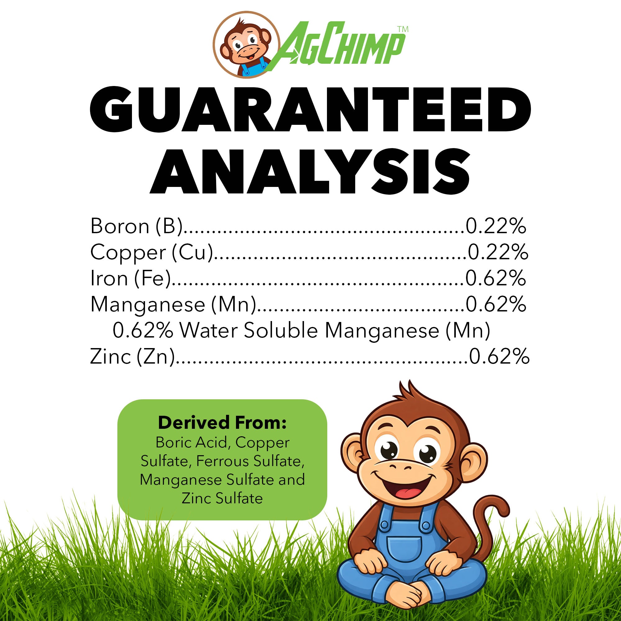 AgChimp JuiceRx Ready-to-Use Liquid Micronutrient Supplement for Lawns, 1qt