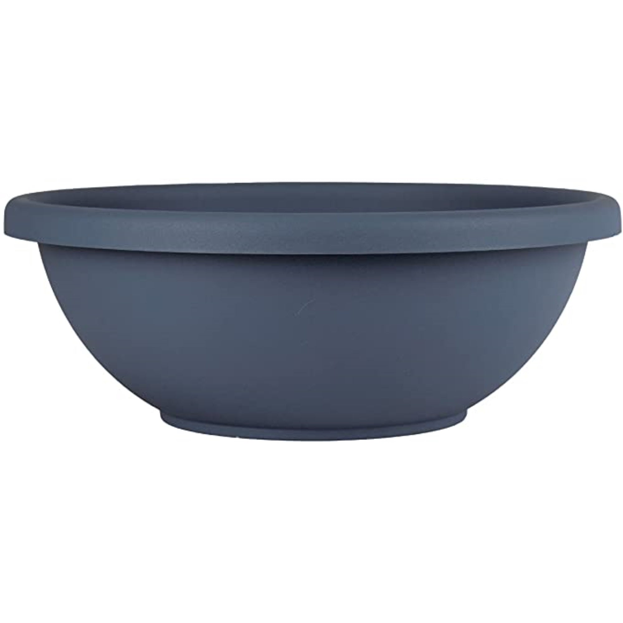 The HC Companies Round Plastic Garden Bowl Planter